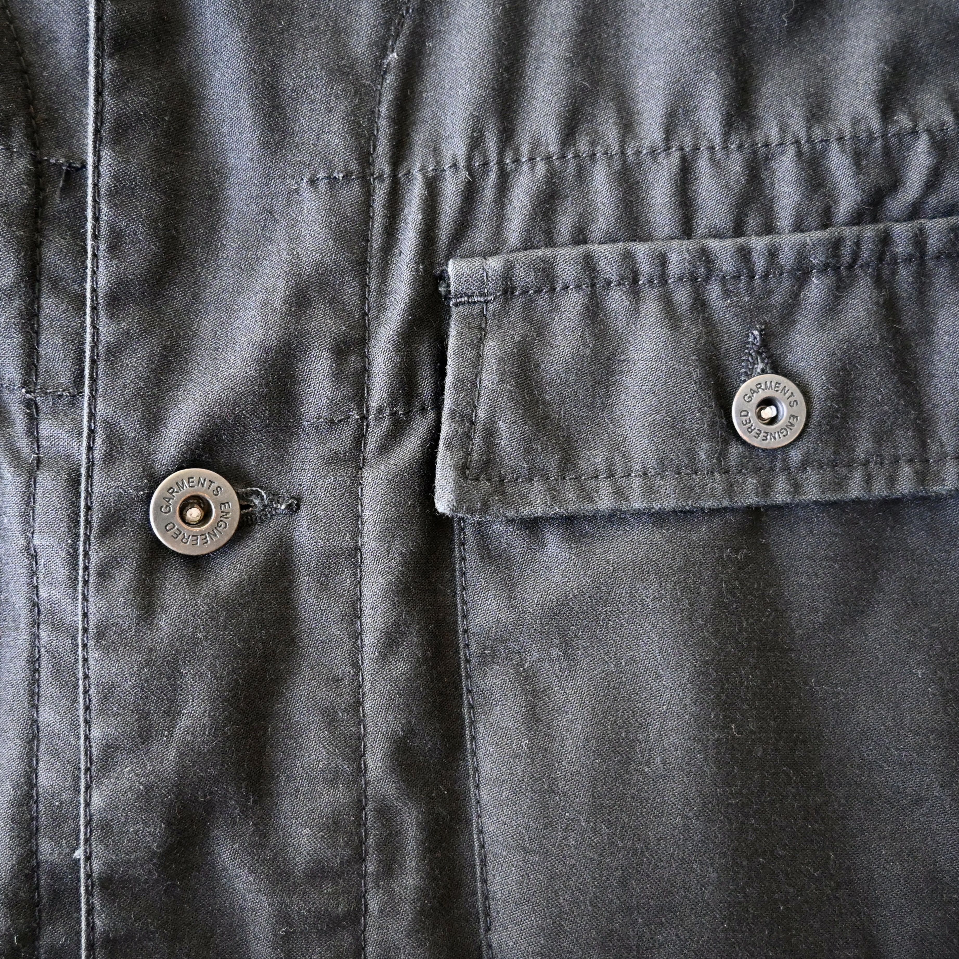Engineered Garments OLD MODEL, VTG Engineered Garments black sateen work jacket Size US M / EU 48-50 / 2 - 19 Thumbnail