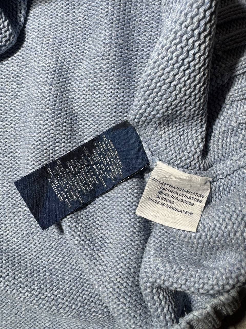 Polo Ralph Lauren Vintage Polo Ralph Lauren Knitted Blue Sweater Cotton Rare Size US XXL / EU 58 / 5 - 8 Thumbnail