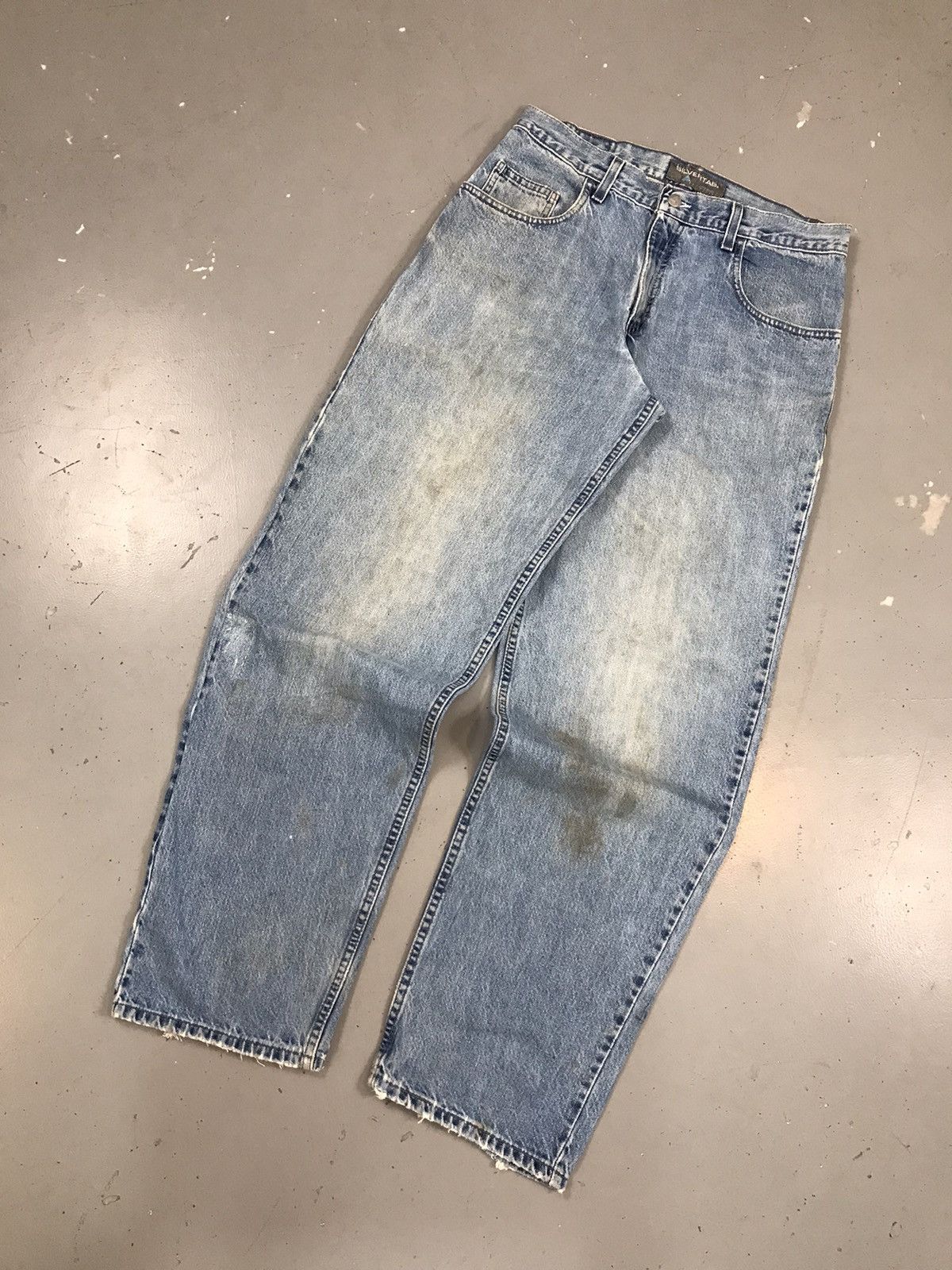 Carhartt × Vintage Vintage Levi’s Strauss & co. silver tab loose fit denim Size US 32 / EU 48 - 3 Thumbnail