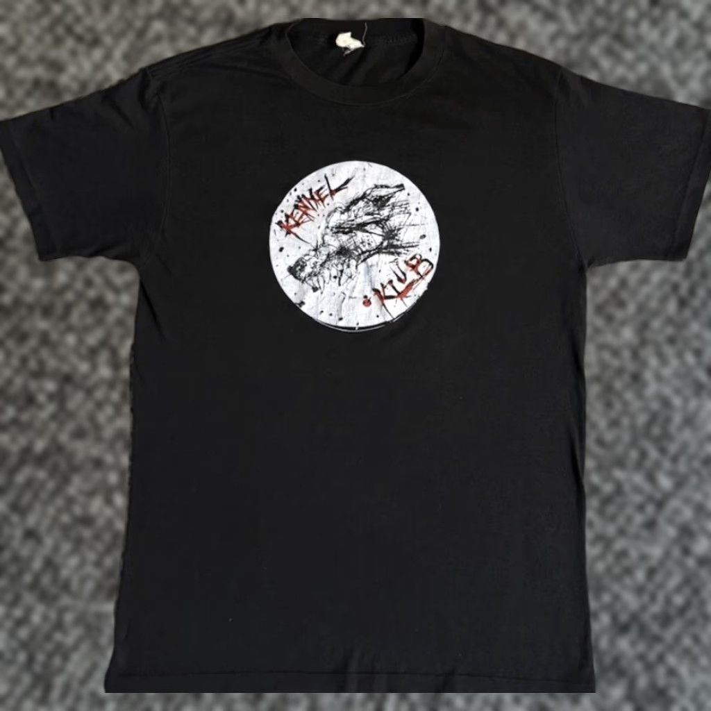 VINTAGE 80s The Kennel Klub T Shirt XL Philadelphia Punk Club Ramones Iggy Pop Shirt Men Black 80s Band Music Punk Graphics Logo