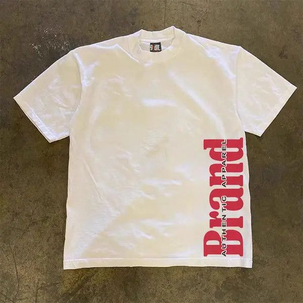 Japanese Brand VIBE White street retro coconut print t-shirt Size US M / EU 48-50 / 2 - 8 Thumbnail