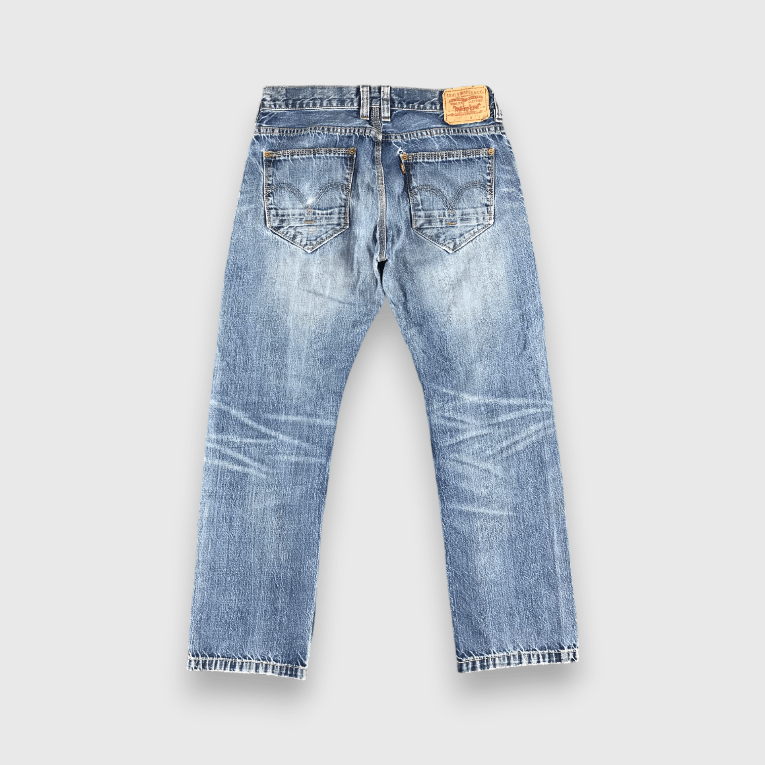 Levi's Vintage Blue Wash Levis 514 Jeans-J2398 Size US 32 / EU 48 - 2 Thumbnail
