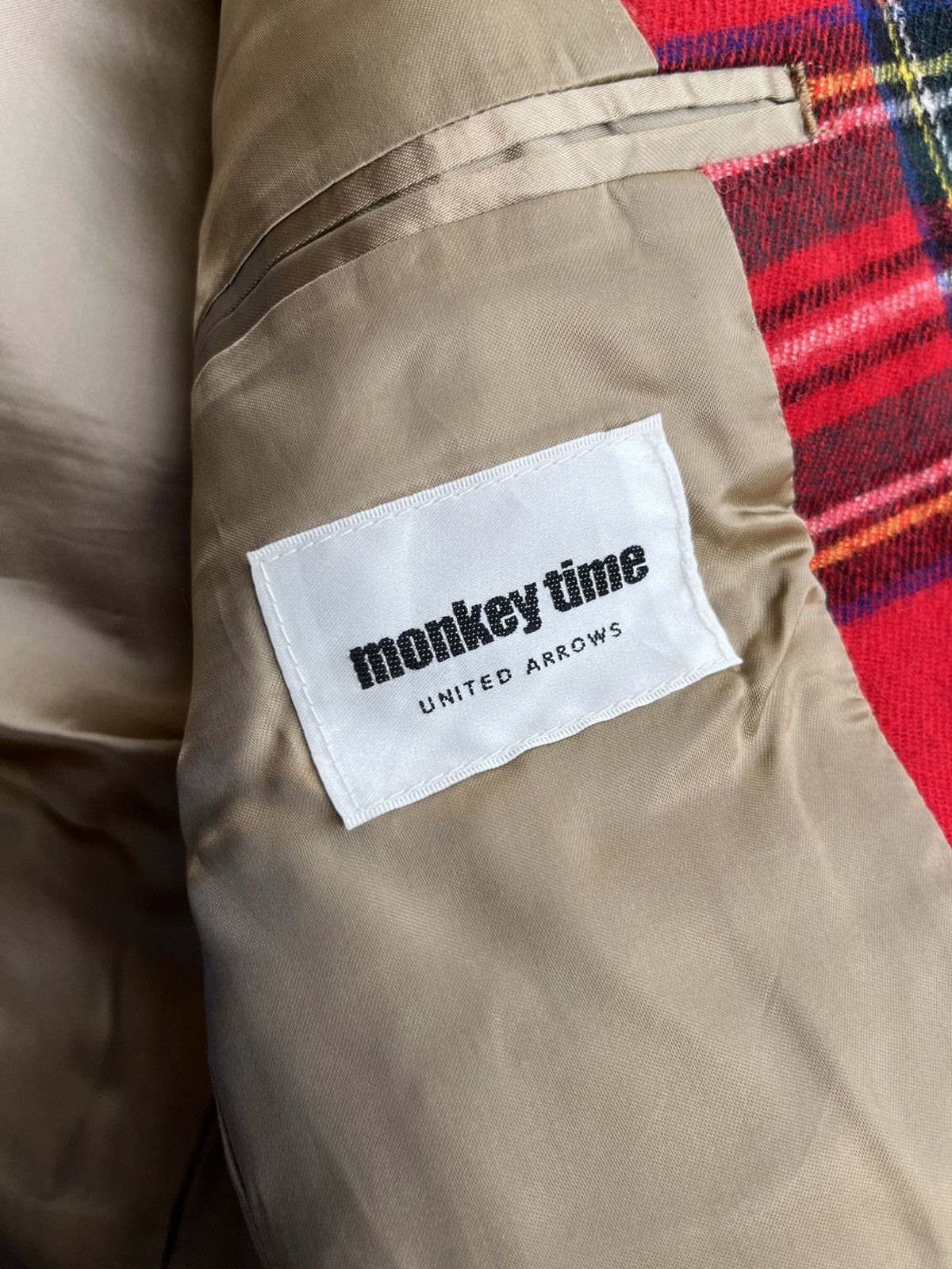 monkey time United arrow/ monkey time wool blazer Size US S / EU 44-46 / 1 - 5 Thumbnail