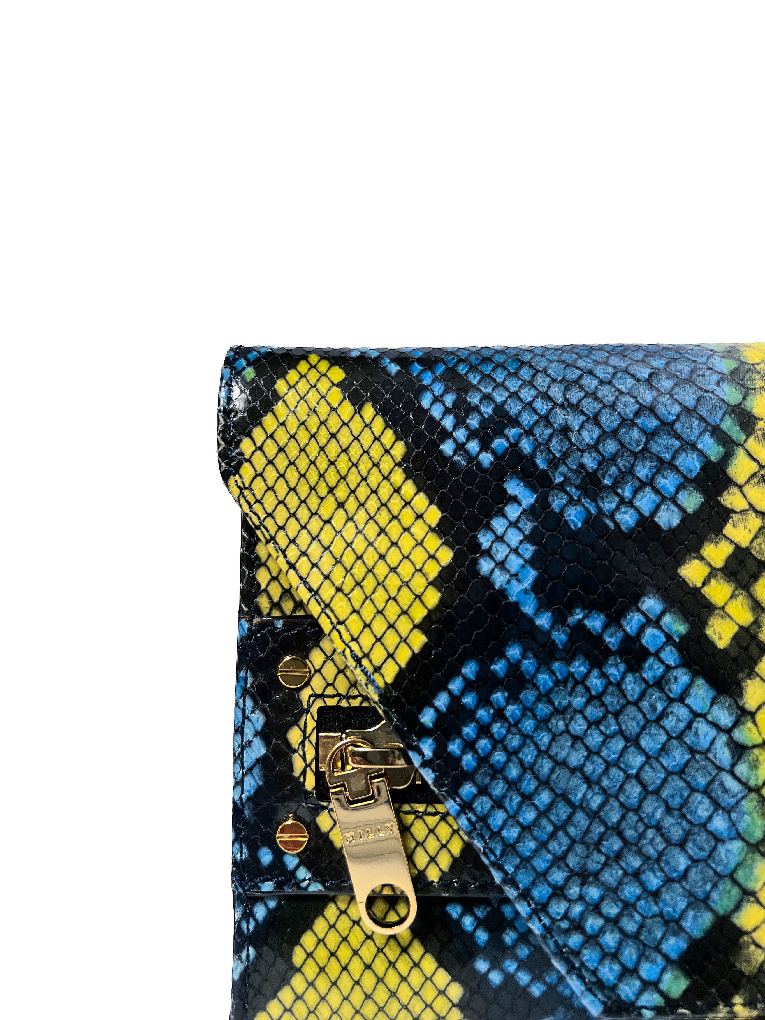 MILLY MILLY SNAKESKIN SHOULDER BAG NWT Size ONE SIZE - 6 Thumbnail