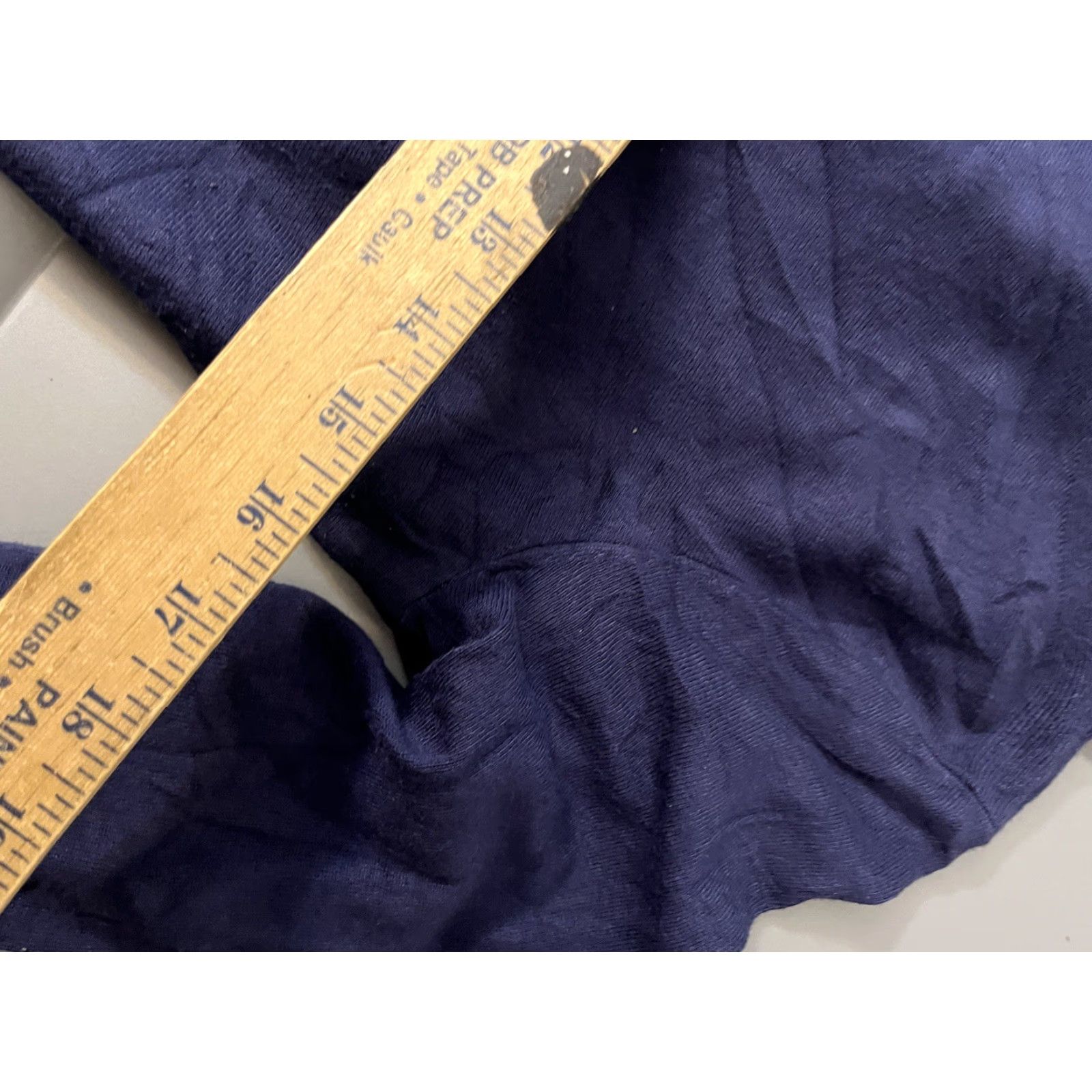 Vintage Chico's Pullover Top Womens 0 Navy Blue Longsleeve Lightweight Sweater Boat Neck Shirt Womens 0X Blue 90s Casual Knit Cotton Pullover Boat Neck Size XL / US 12-14 / IT 48-50 - 5 Thumbnail