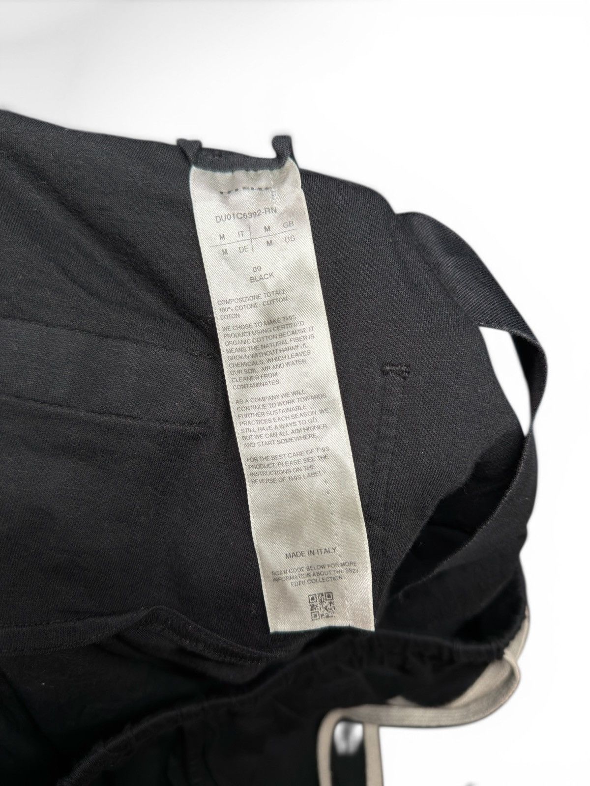 Rick Owens Drkshdw RICK OWENS DRKSHDW TEMPLE BERLIN DRAWSTRING SWEATPANTS Size US 34 / EU 50 - 2 Thumbnail