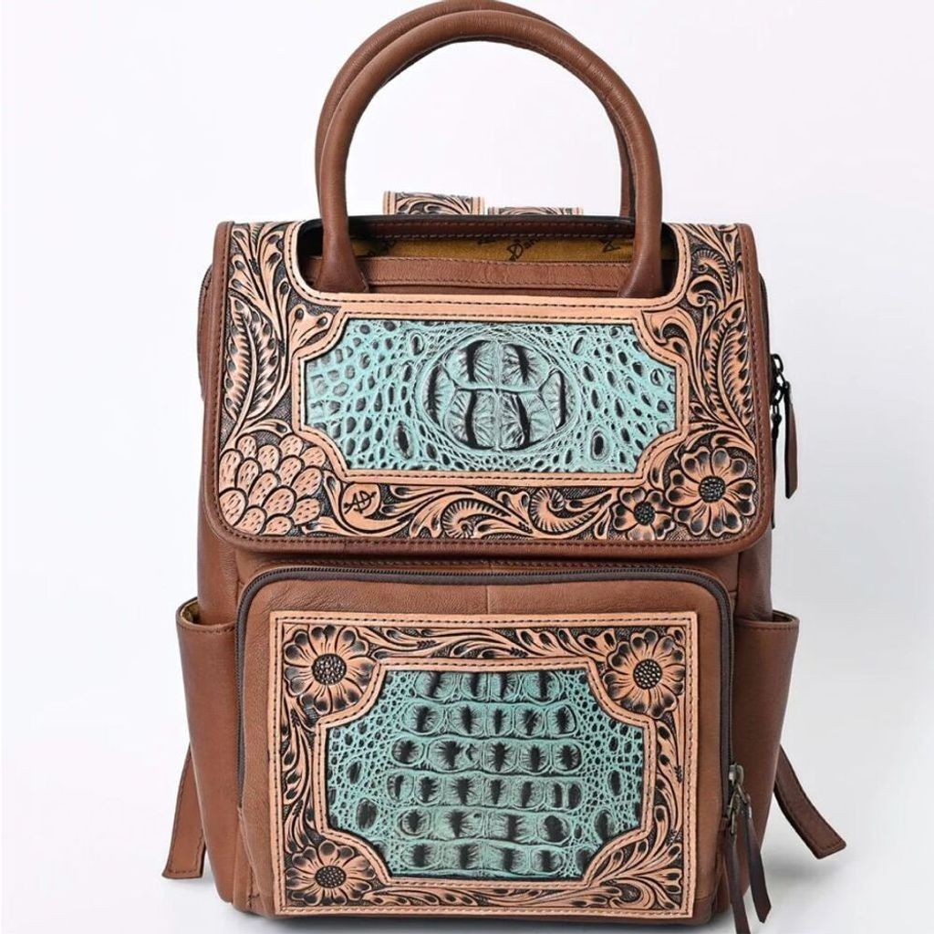 Other Backpack Genuine Western Leather Women Bag Eleanor New Size ONE SIZE - 2 Thumbnail