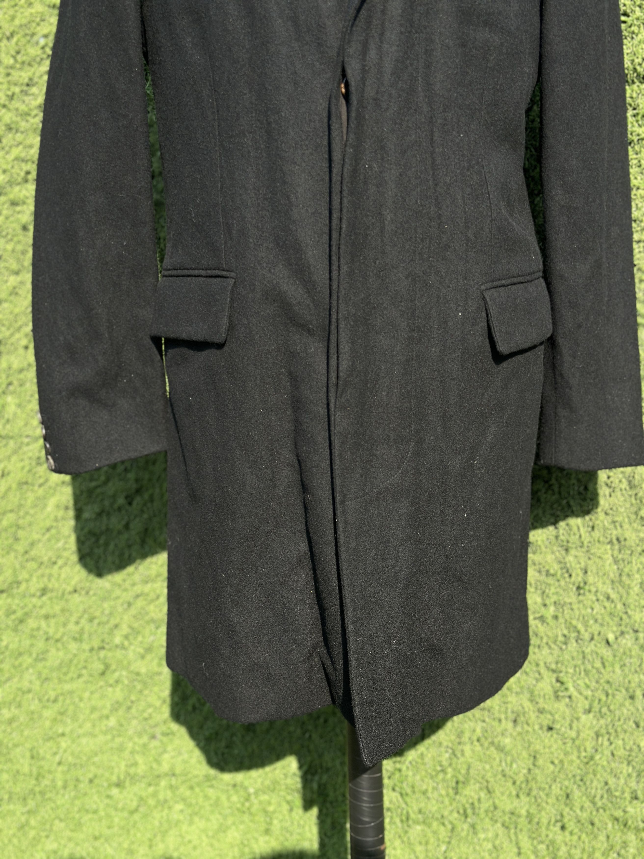 Ann Demeulemeester Ann Demeulemeester Wool Tailored Overcoat Coat Size M Size US M / EU 48-50 / 2 - 8 Thumbnail