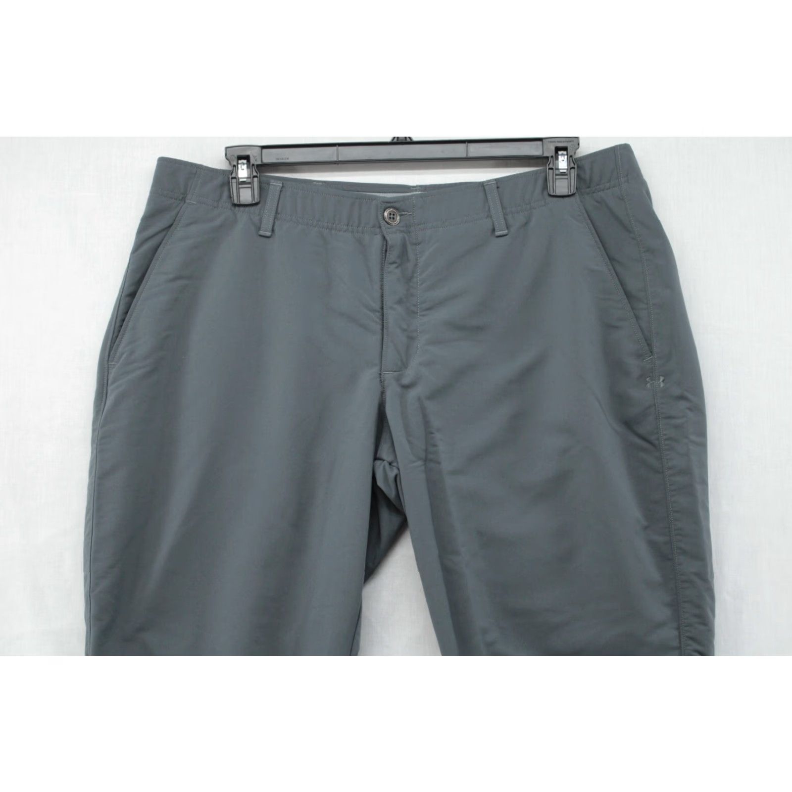 Under Armour Under Armour UA Match Play Pants Mens 38x31 Gray Golf Performance Stretch Size US 38 / EU 54 - 2 Thumbnail