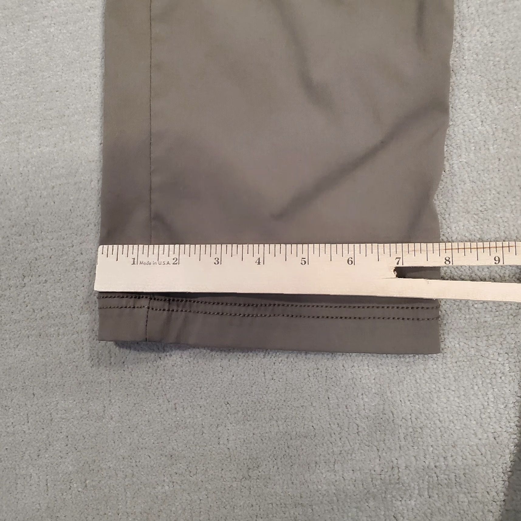 Prana PrAna Pants Mens 32x29 Green Slim Chino Straight Front Flat Front Nylon Spandex Pockets Casual Outdoor Hiking M4BN30312 Size US 31 - 7 Thumbnail