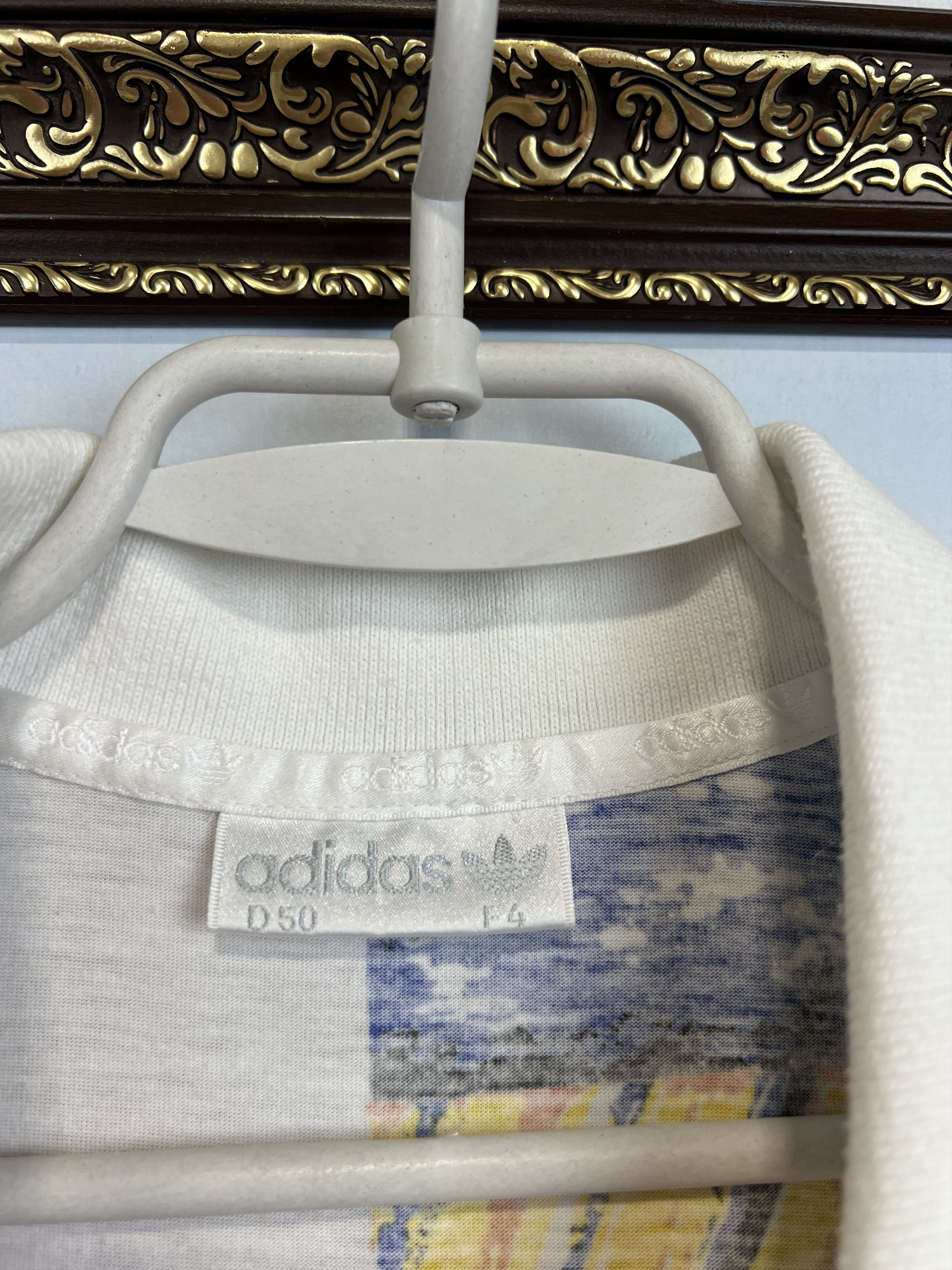 Adidas Vintage 90's Edberg Lendl Agassi Tennis Polo Shirt Jersey Size US M / EU 48-50 / 2 - 7 Thumbnail