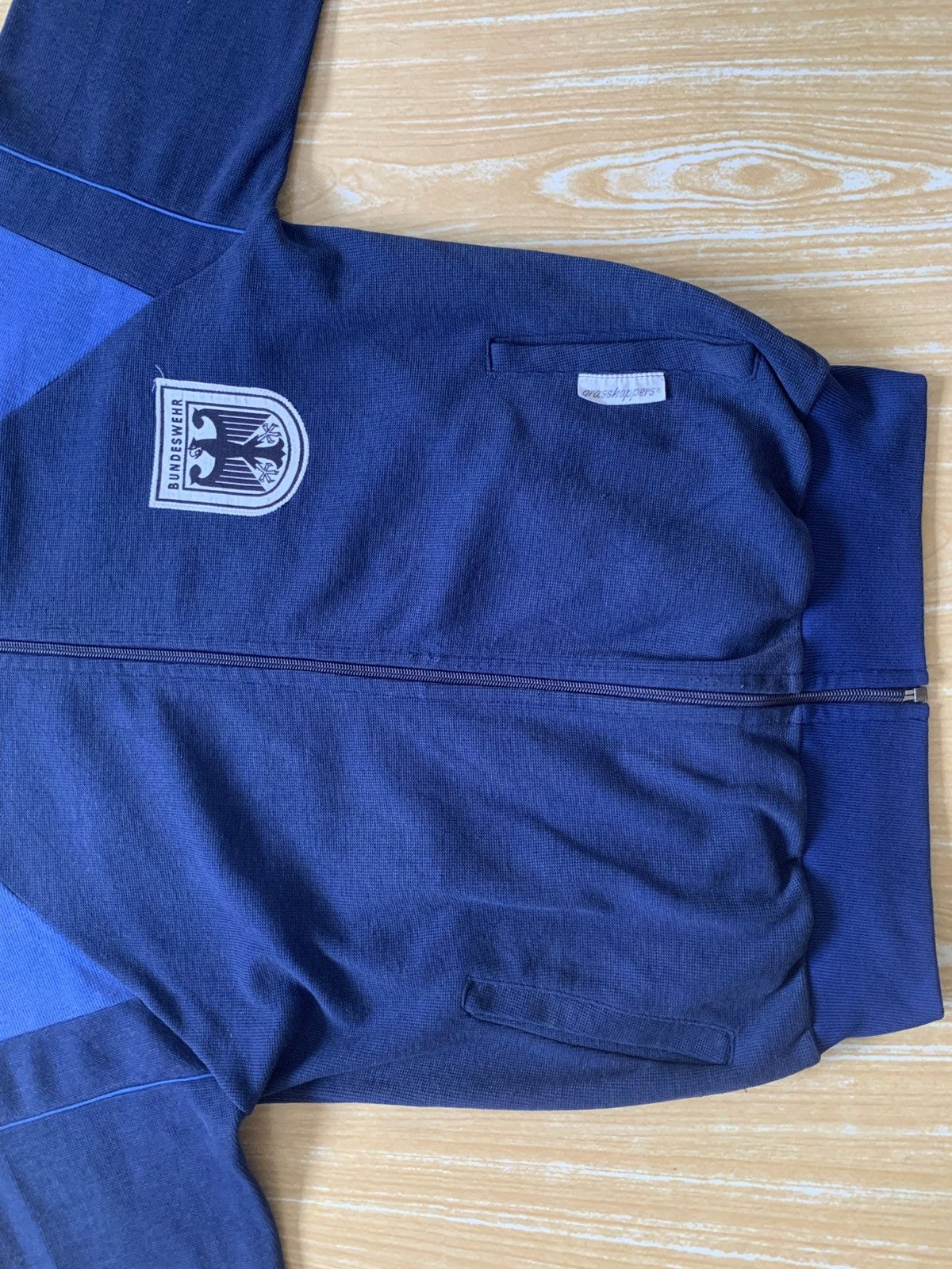Vintage Vintage West Germany Bundeswehr Track Jacket Military Issue Size US M / EU 48-50 / 2 - 10 Thumbnail