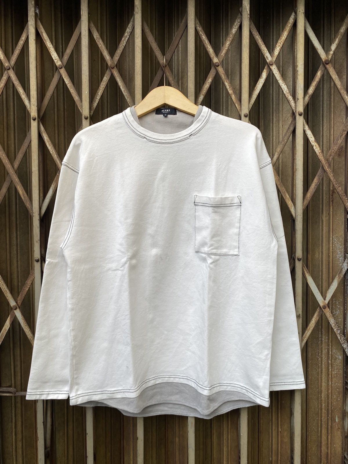 Beams Japan Vintage BeamS Heart Japanese Brand Tee Size US L / EU 52-54 / 3 - 1 Thumbnail