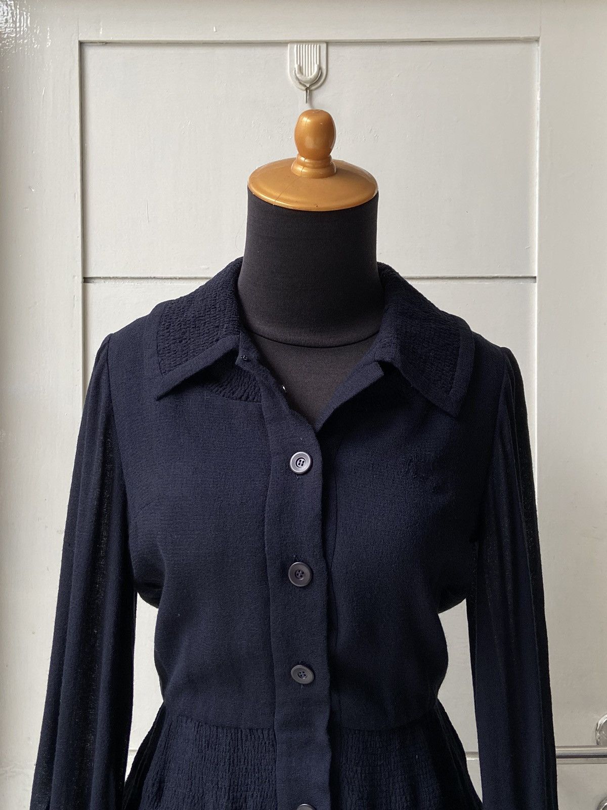 Balmain × Pierre Balmain MISS BALMAIN Navy Dress Size XS / US 0-2 / IT 36-38 - 16 Thumbnail