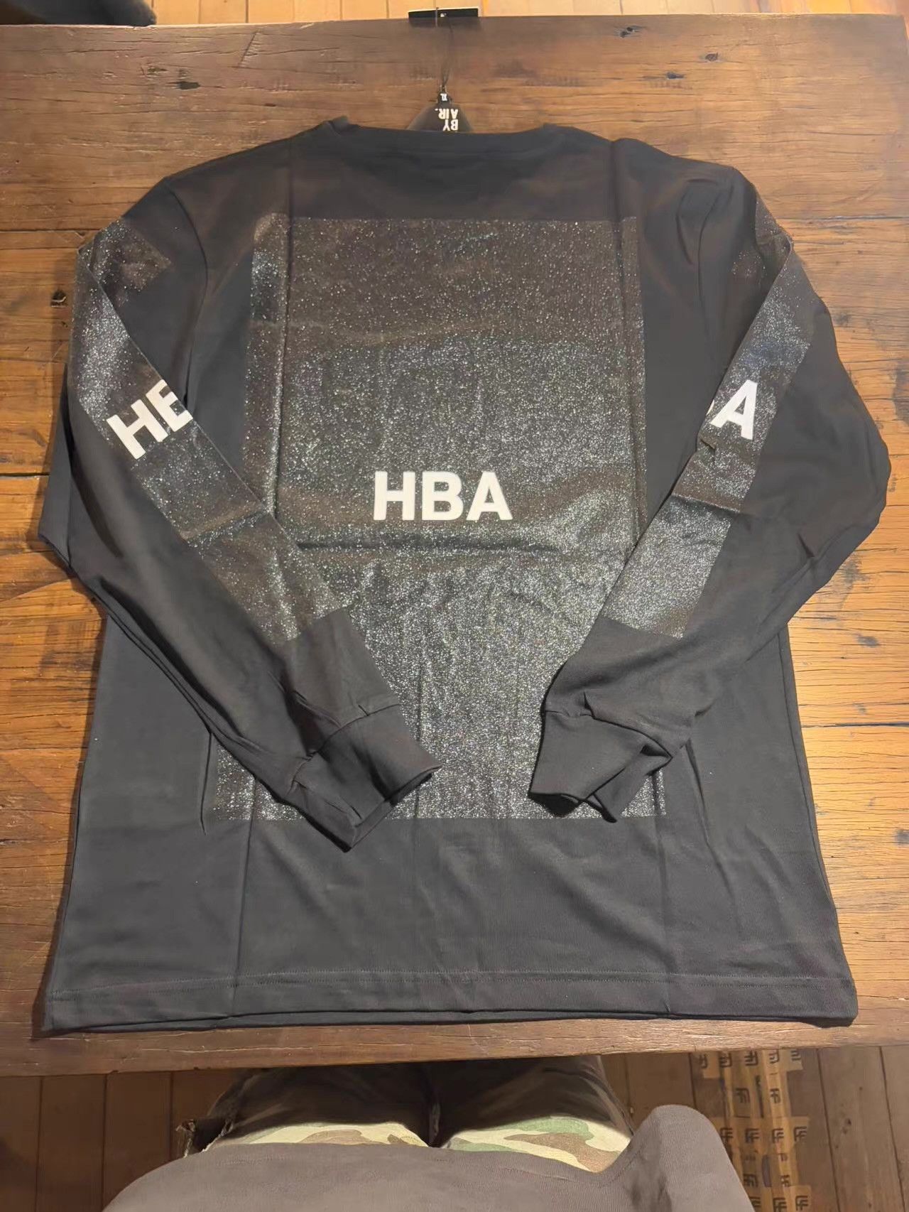 Hood By Air HBA HOOD BY AIR 15FW Black MARIAH LS Tee Ｑ25 Size US L / EU 52-54 / 3 - 2 Thumbnail