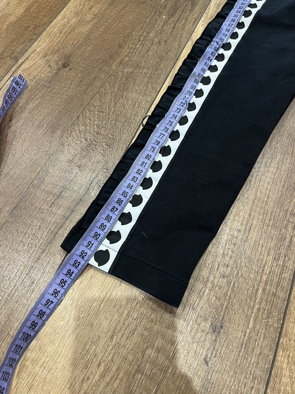 Moncler Moncler black multi logo leggings pants trousers Size 24" / US 00 / IT 34 - 6 Thumbnail