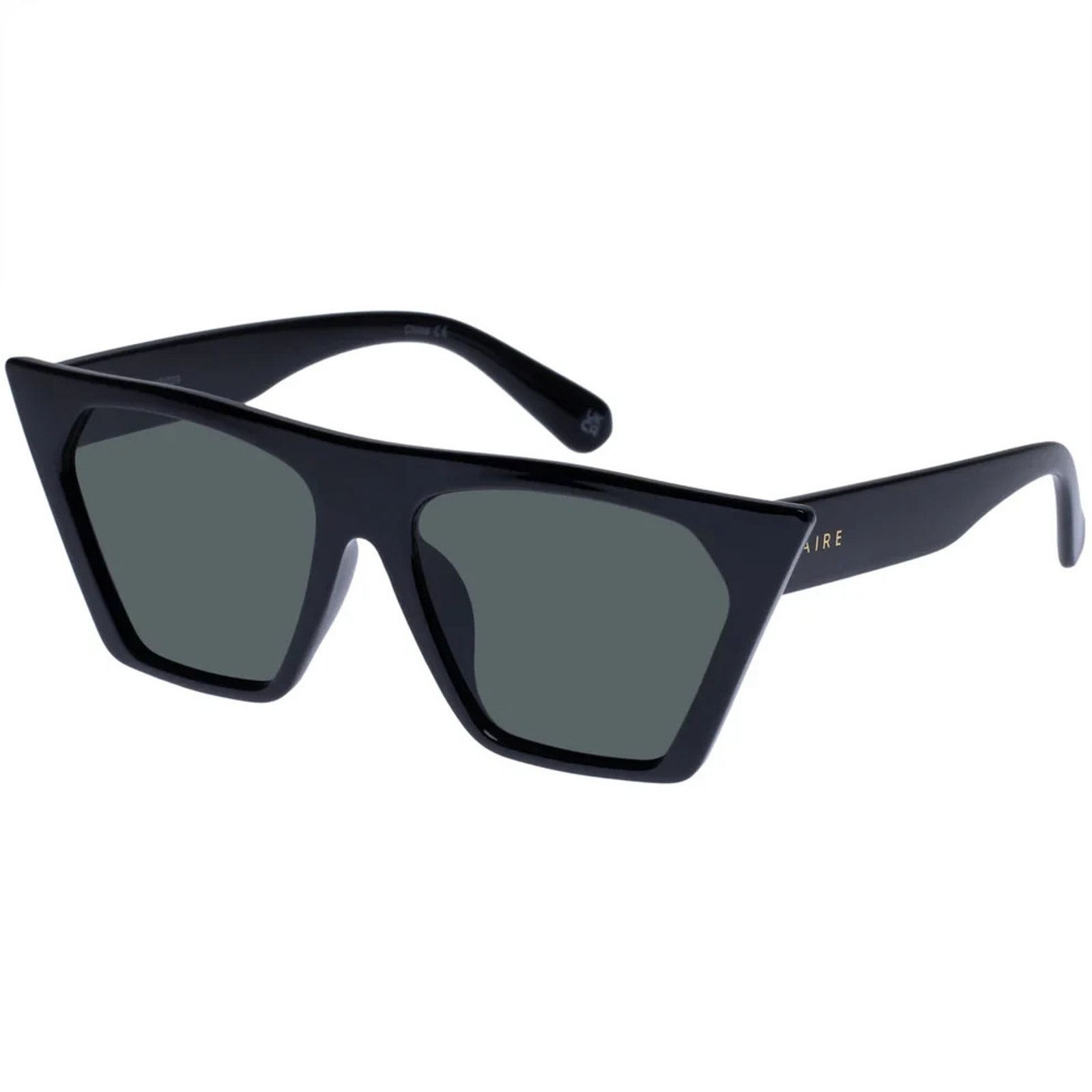 Other AIRE QUASAR BLACK OVER-SIZED CAT EYE SUNGLASSES - NEW W/CASE Size ONE SIZE - 4 Thumbnail