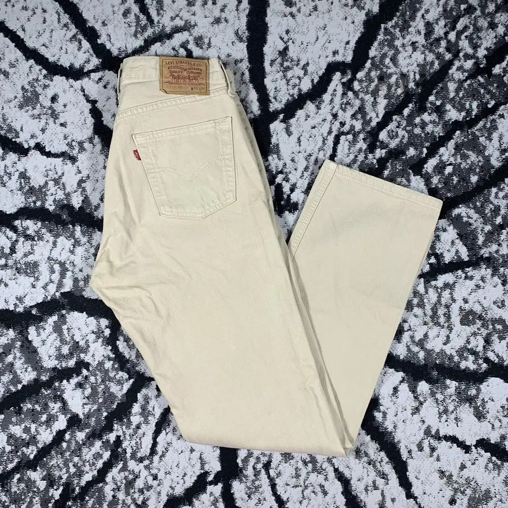 Levi's × Vintage Vintage Levis 507 02 W32 L34 Beige Pants Jeans Straight Size US 32 / EU 48 - 9 Thumbnail