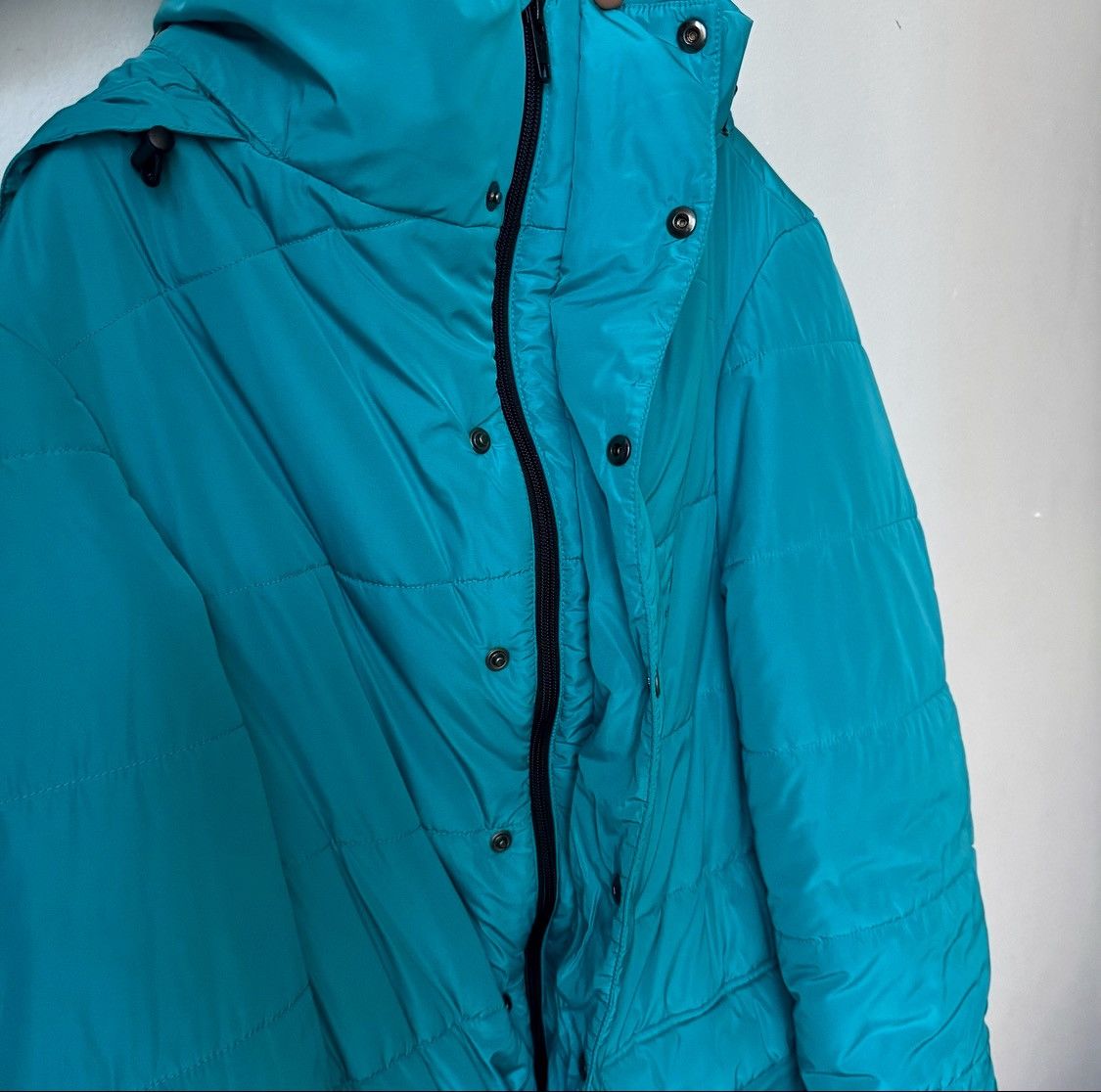 Balenciaga BALENCIAGA Down Jacket Cinched Puffer Blue 52 XL Size US XL / EU 56 / 4 - 4 Thumbnail