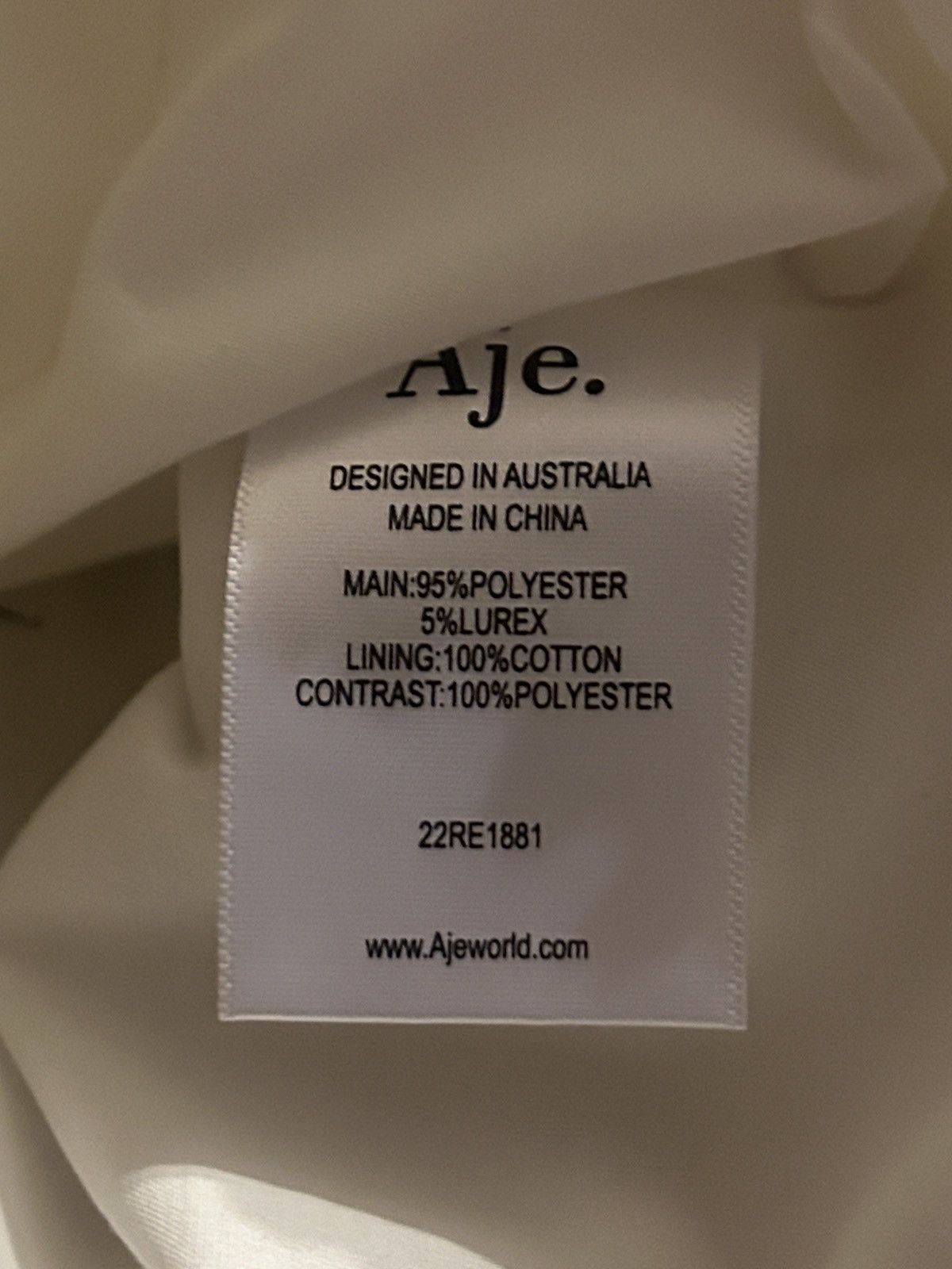 Aje AJE Patina off-the-shoulder embellished taffeta top Size XS / US 0-2 / IT 36-38 - 6 Thumbnail