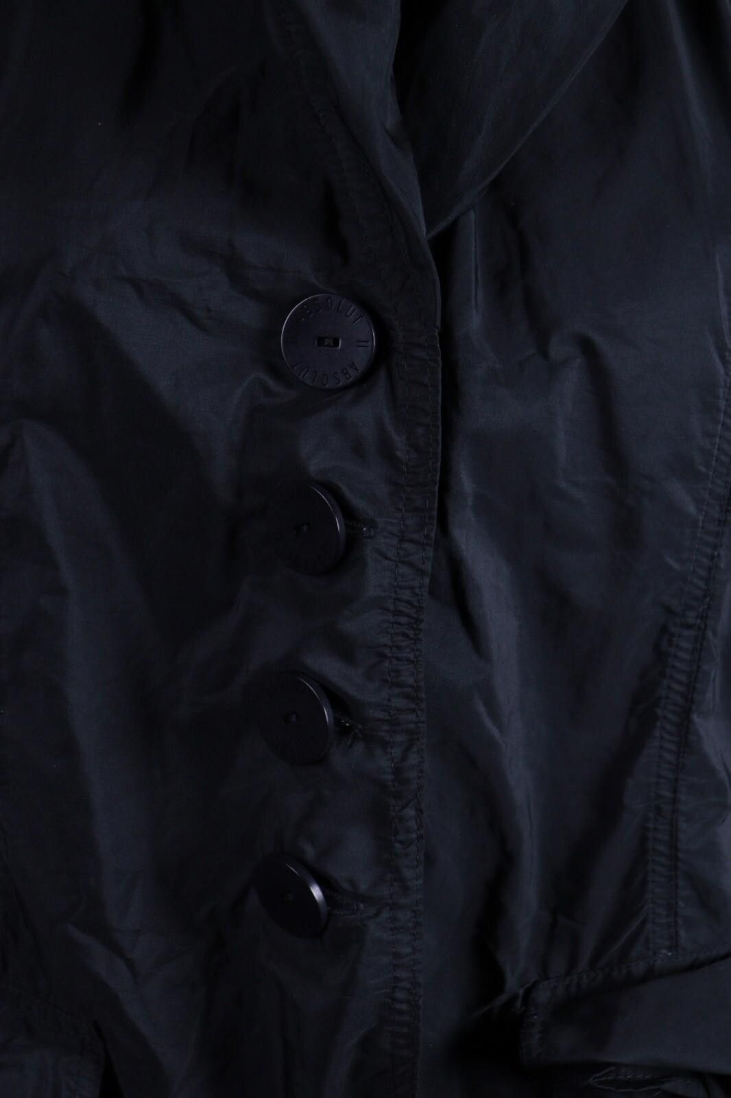 Designer Absolut By Zebra Black Lagenlook Jacket Size 3 / L Size M / US 6-8 / IT 42-44 - 4 Thumbnail