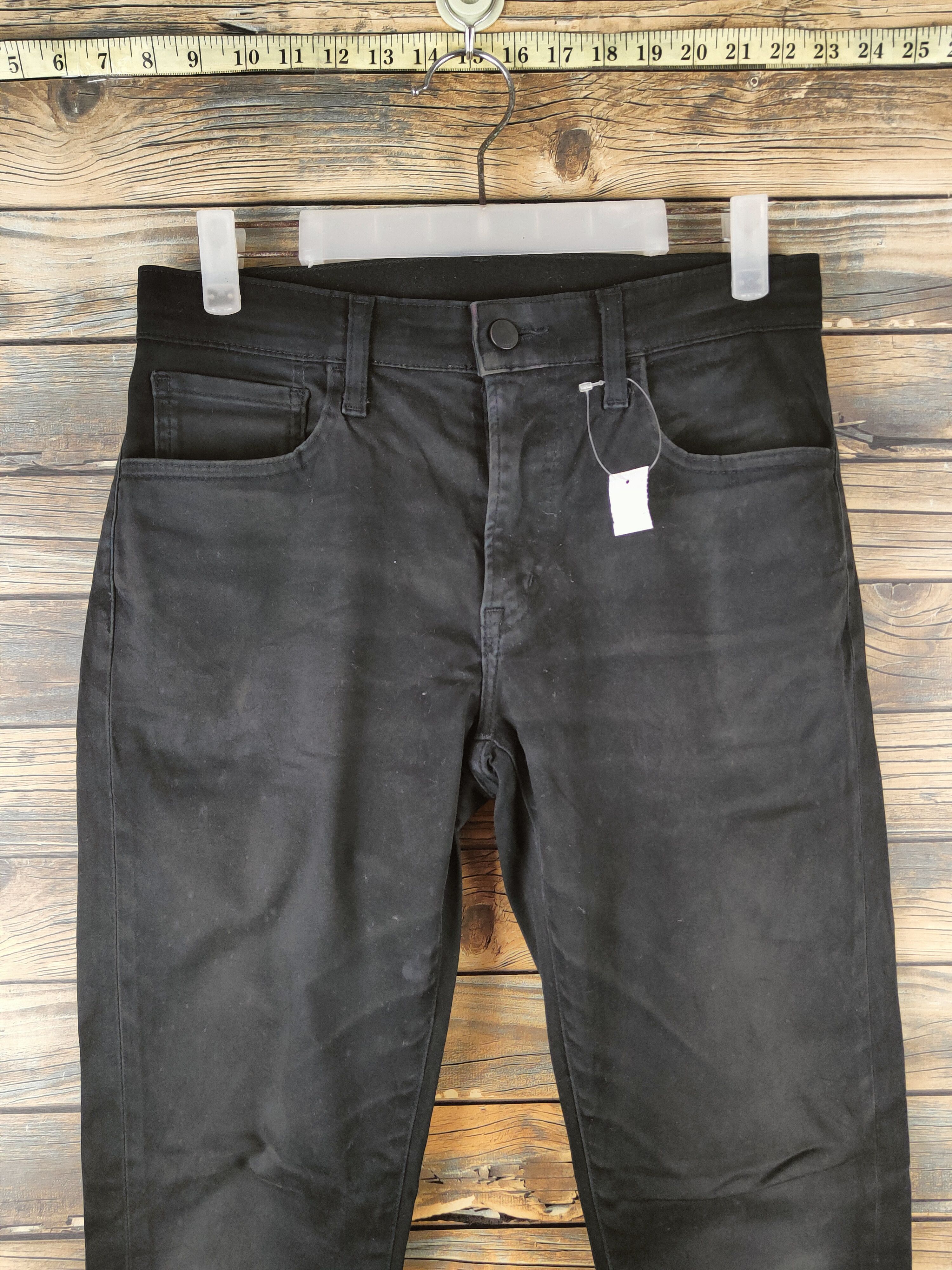 Japanese Brand DL Uniqlo Black Multipocket Casual Pants #46-305 Size US 28 / EU 44 - 2 Thumbnail