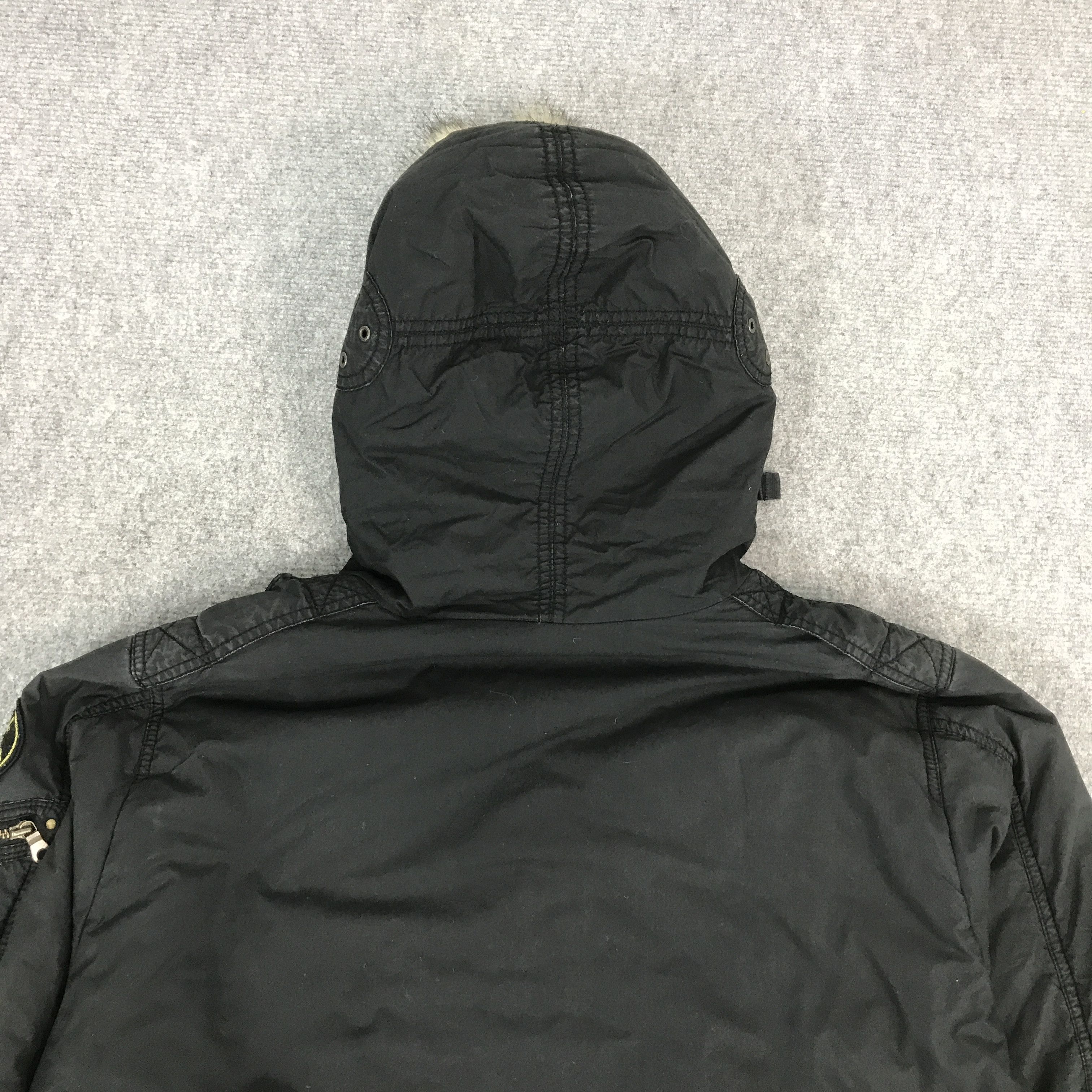 Japanese Brand × Uniqlo FUR HOODIE UNIQLO JACKET Size US XL / EU 56 / 4 - 4 Thumbnail