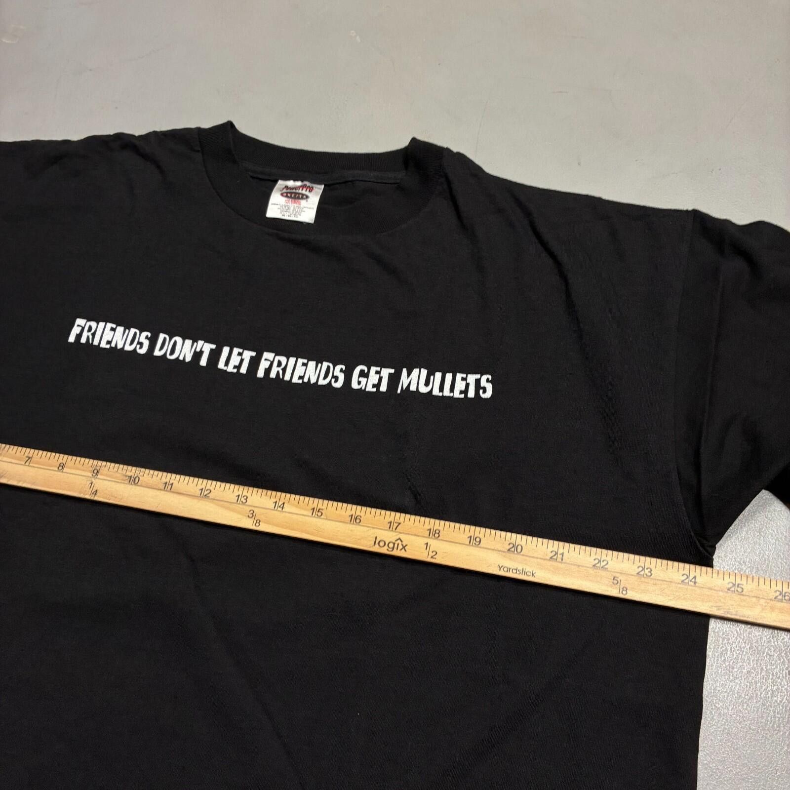 Other vintage oneita 90s mullets graphic tee black xl Size US XL / EU 56 / 4 - 7 Thumbnail