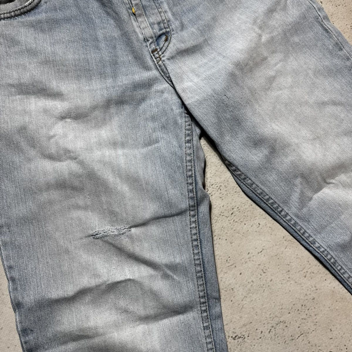 Dolce & Gabbana vintage dolce gabbana baggy distressed jeans streetwear y2k Size 29" - 5 Thumbnail