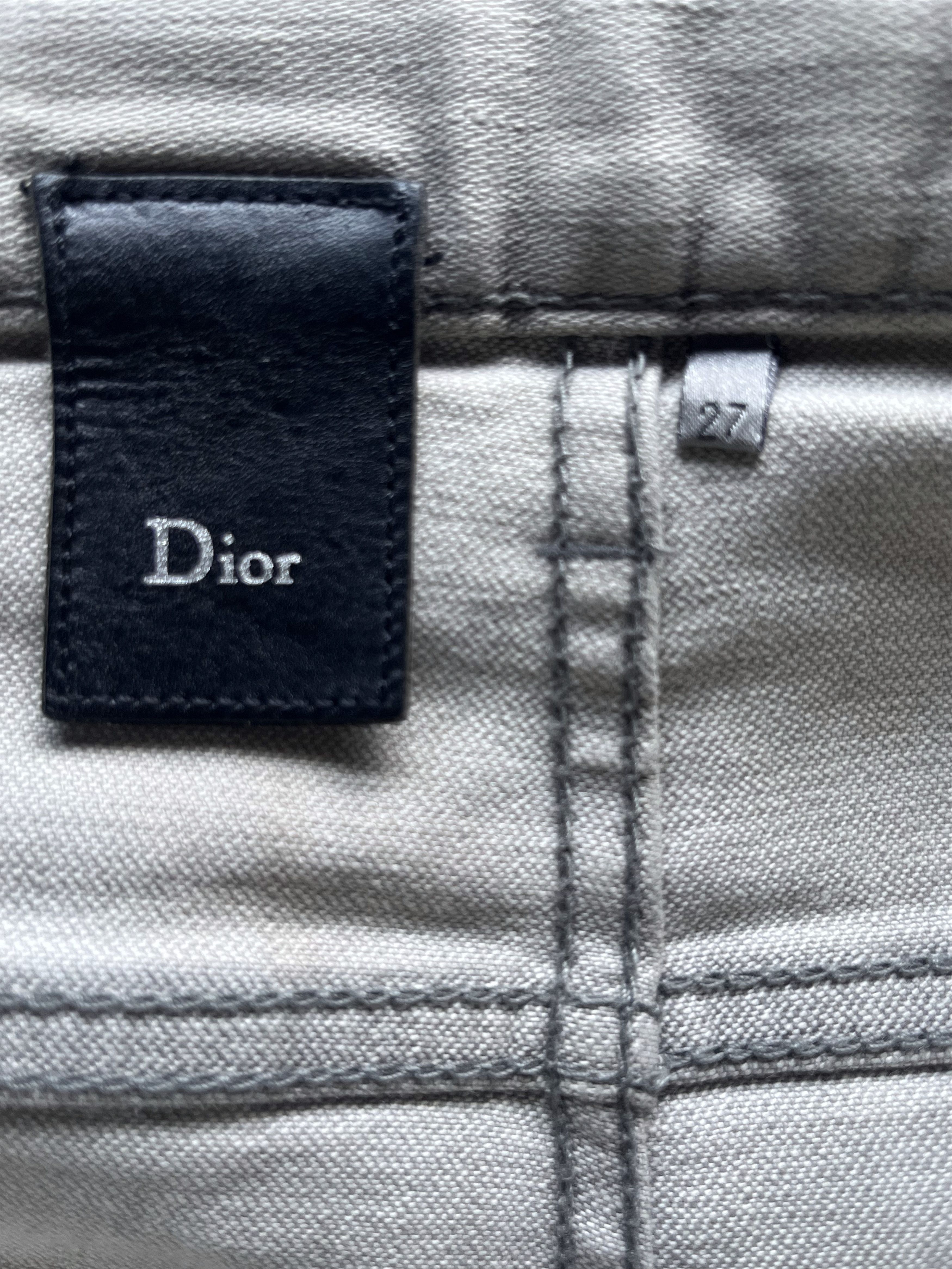 Dior Dior Homme AW09 Graident Dip-Dye Denim Size US 27 - 9 Thumbnail