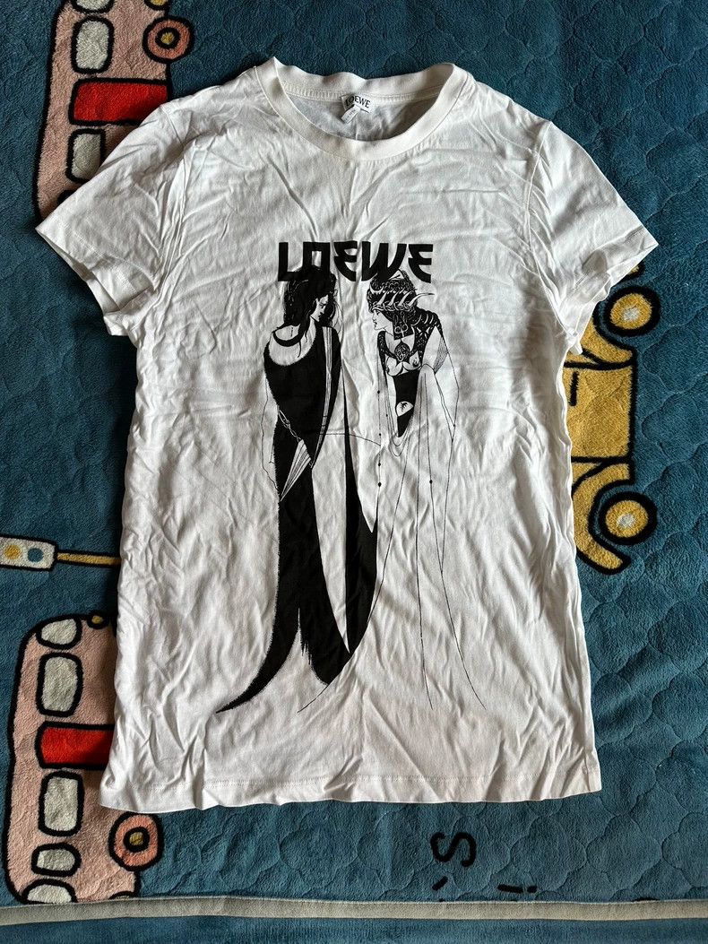 Loewe LOEWE Printed short sleeves, tight-fitting women's style Size S / US 4 / IT 40 - 1 Thumbnail
