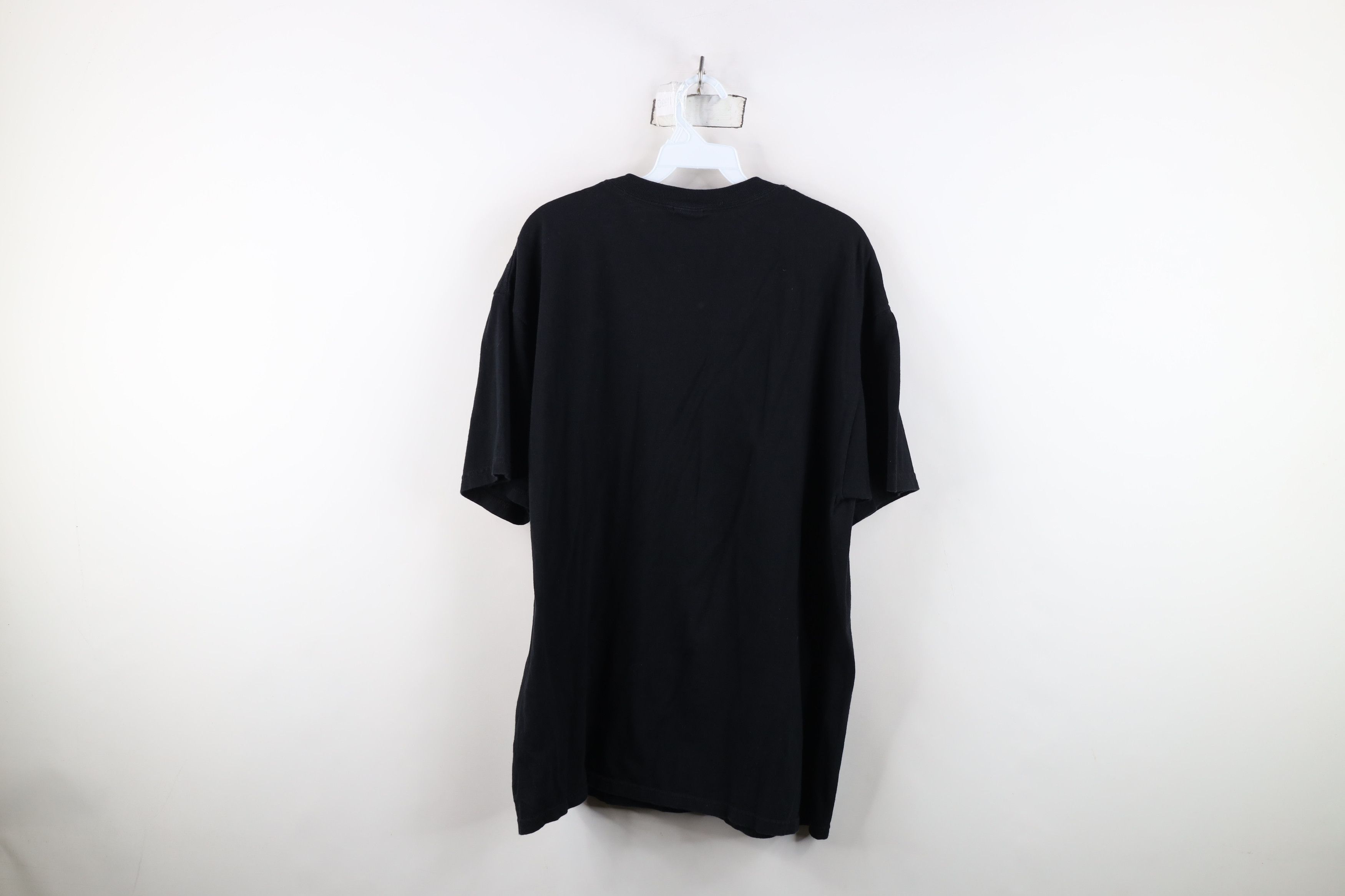 Vintage Vintage 90s Streetwear Bear Just Bite Me T-Shirt Black Size US XL / EU 56 / 4 - 12 Thumbnail