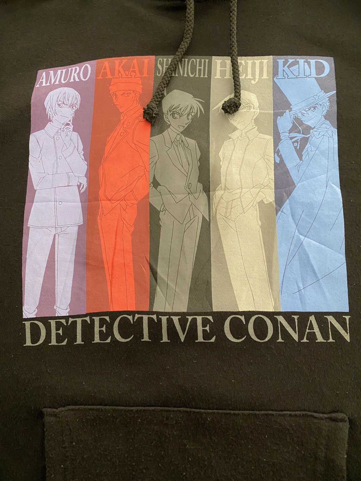 Anime VINTAGE ANIME DETECTIVE CONAN HODDIE Size US L / EU 52-54 / 3 - 4 Thumbnail