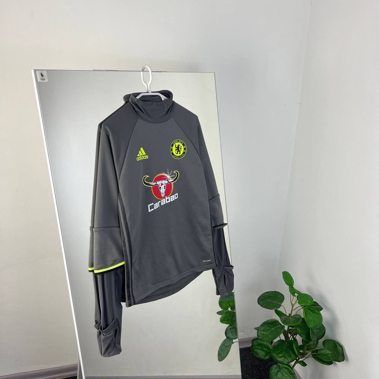 Adidas Vintage Adidas Chelsea Big Logo Soccer Long Sleeve Size US S / EU 44-46 / 1 - 1 Thumbnail