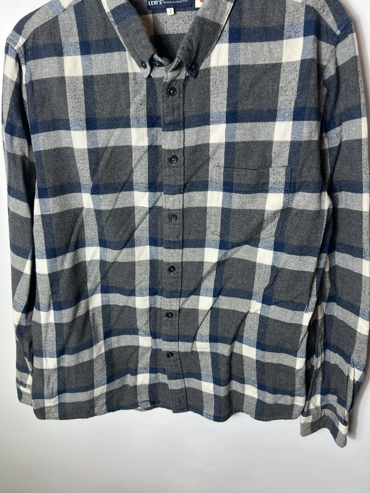Levi's Made & Crafted Vintage streetwear y2l Levi’s Made and Crafted Flannel Shirt Size US M / EU 48-50 / 2 - 3 Thumbnail