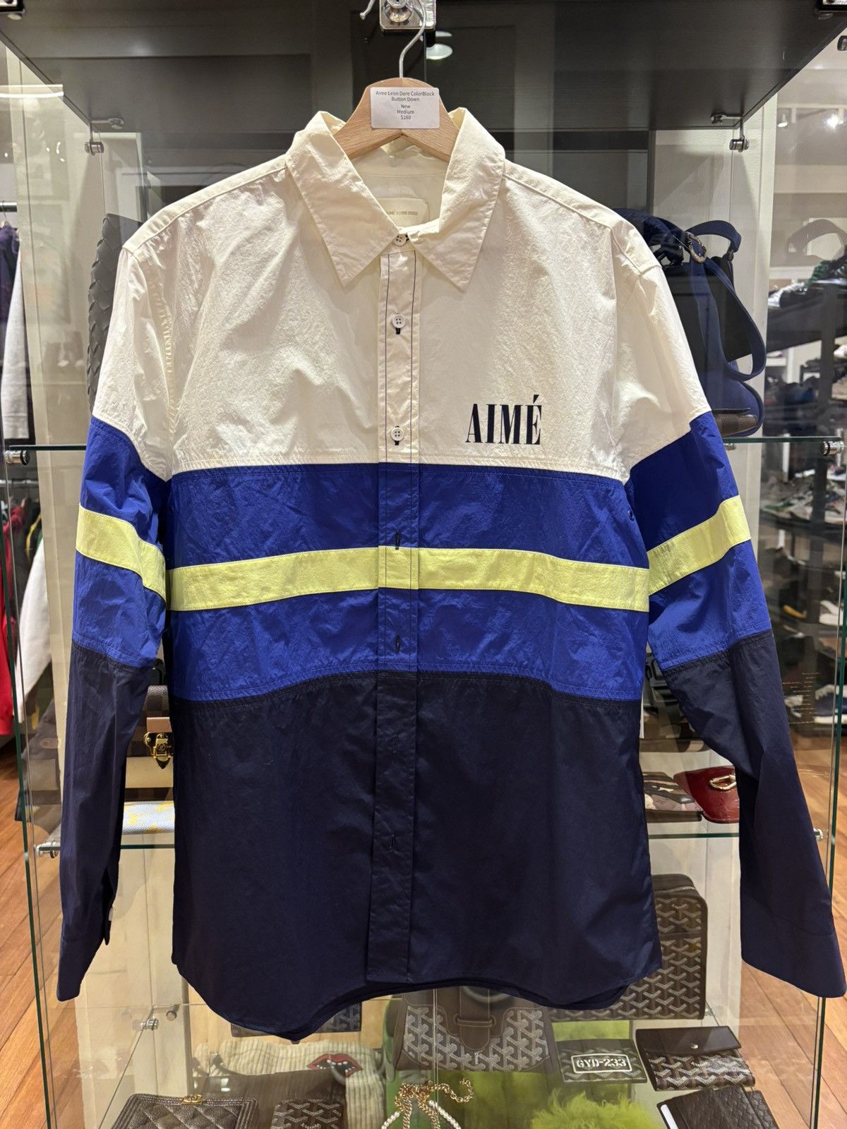 Aime Leon Dore Aime Leon Dore Color Block Button Up Shirt Size US M / EU 48-50 / 2 - 1 Thumbnail