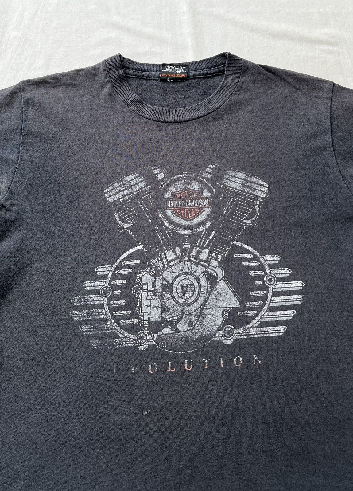 Harley Davidson Vintage 90s Harley Davidson West Coast Motors Holland Tshirt Size US S / EU 44-46 / 1 - 4 Thumbnail