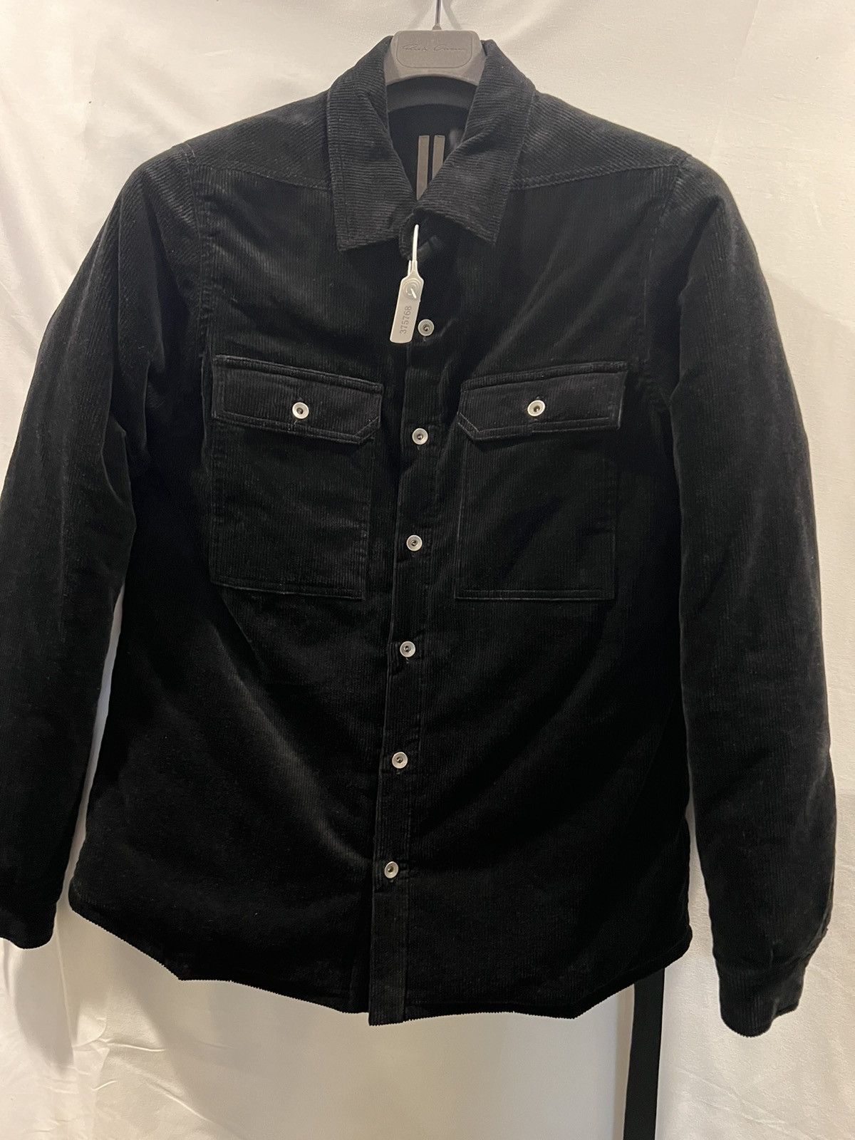 Rick Owens Drkshdw Rick Owens corduroy padded oversized overshitt. XS. $1500 Size US XS / EU 42 / 0 - 12 Thumbnail