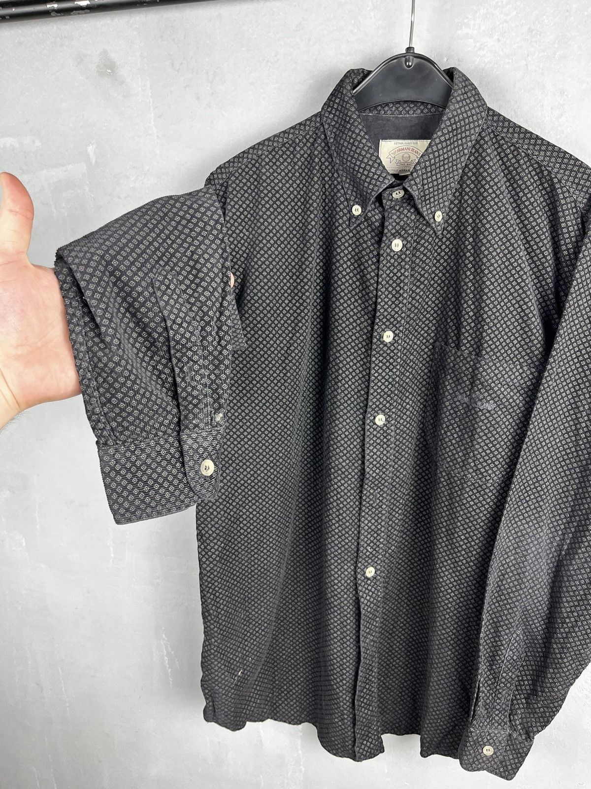 Armani × Giorgio Armani × Vintage Armani Jeans shirt 90s vintage Size US L / EU 52-54 / 3 - 6 Thumbnail