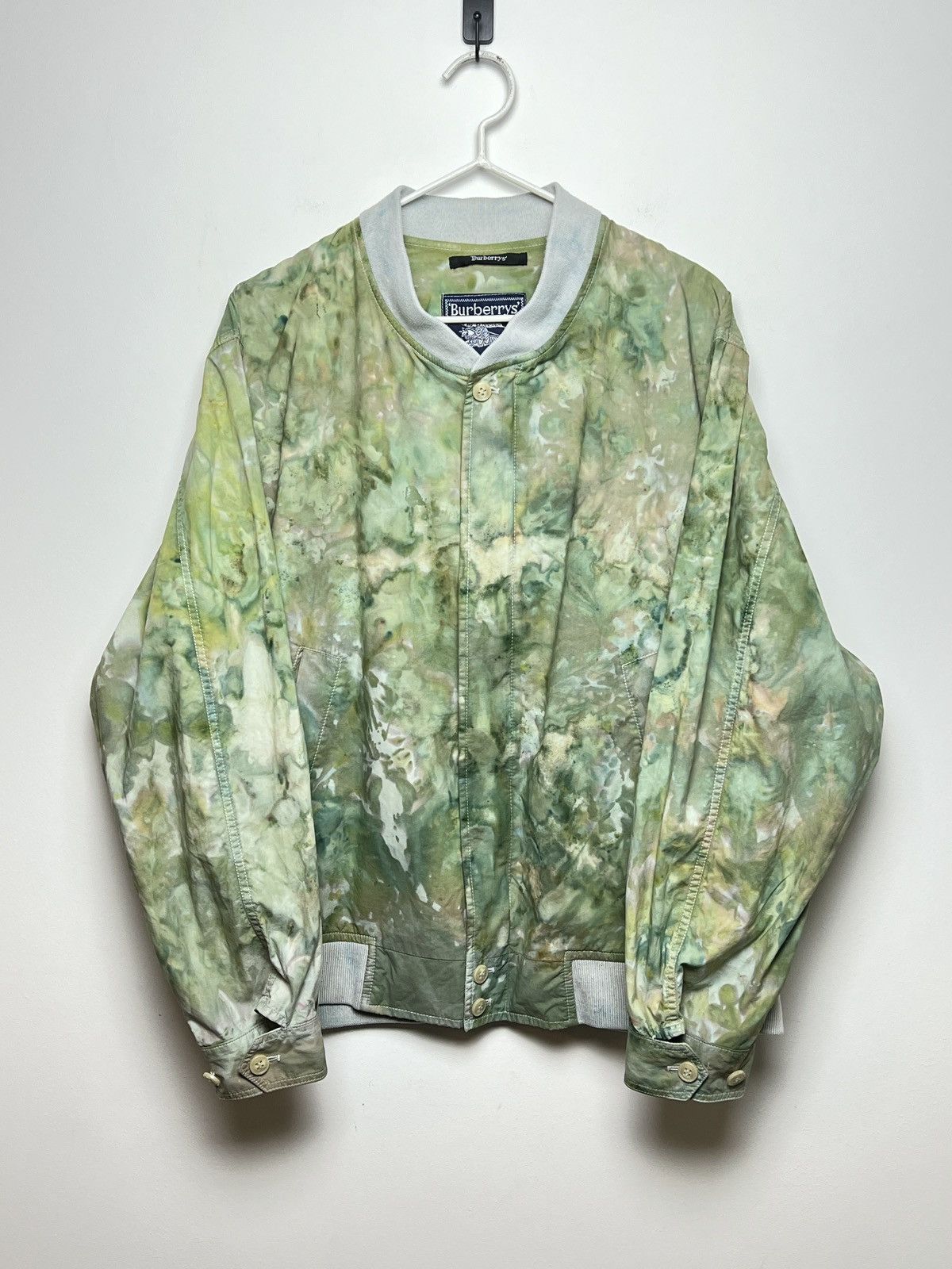 Burberry burberry camo bomber 1/1 90s y2k tie dye m-l Size US L / EU 52-54 / 3 - 2 Thumbnail