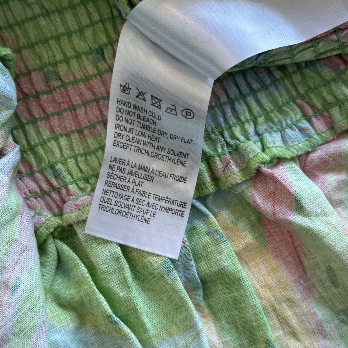 Farm Rio FARM RIO Neon Banana Multicolored Mini Dress Size XS / US 0-2 / IT 36-38 - 8 Thumbnail