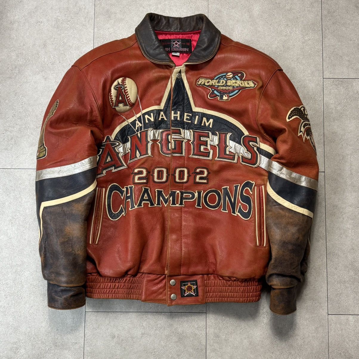 Jeff Hamilton Jeff Hamilton Anaheim Angels Champions Jacket Size US M / EU 48-50 / 2 - 2 Thumbnail