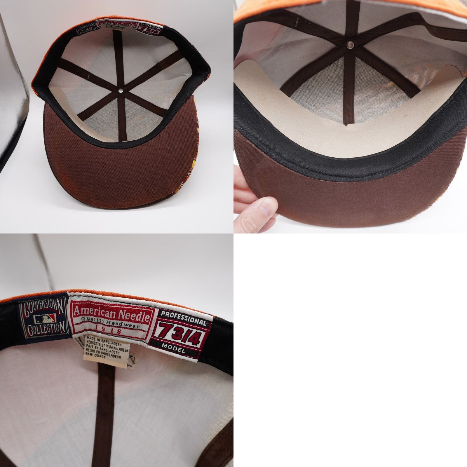 New Era New Era SF Giants 59FIFTY Hat Mens 7 3/4 Brown Knit Cooperstown Collection Cap Size ONE SIZE - 8 Thumbnail