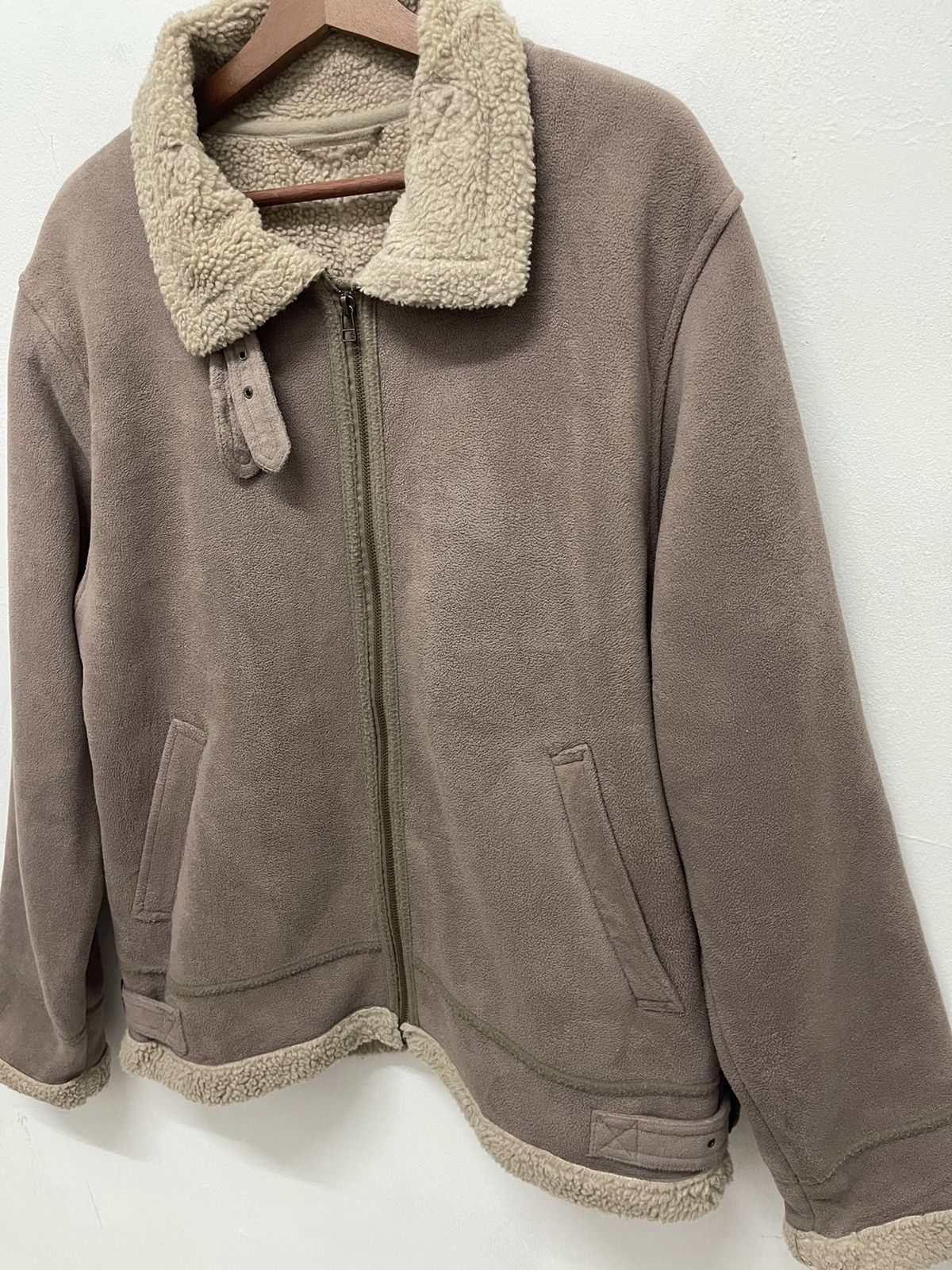 Vintage VINTAGE BEAR USA WARM SHERPA FLEECE JACKET Size US L / EU 52-54 / 3 - 5 Thumbnail