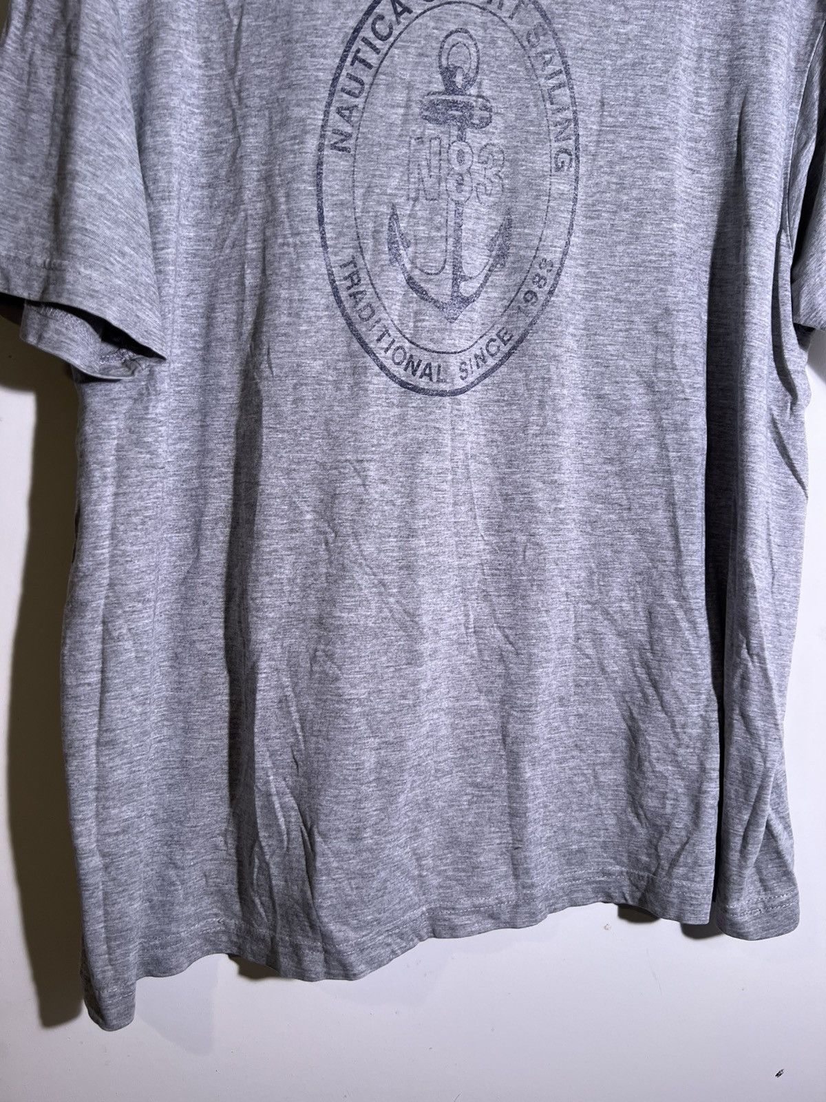 Vintage Y2K 2000’s VTG Vintage Nautica N83 Anchor Retro Tee T Shirt Size US XL / EU 56 / 4 - 4 Thumbnail
