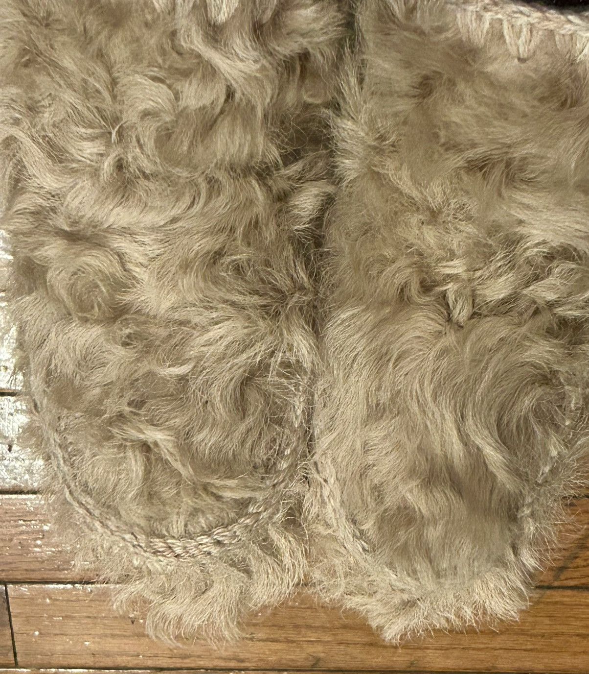 Mou MOU Cream Goat Hair Fur Eskimo Size US 8 / IT 38 - 4 Thumbnail