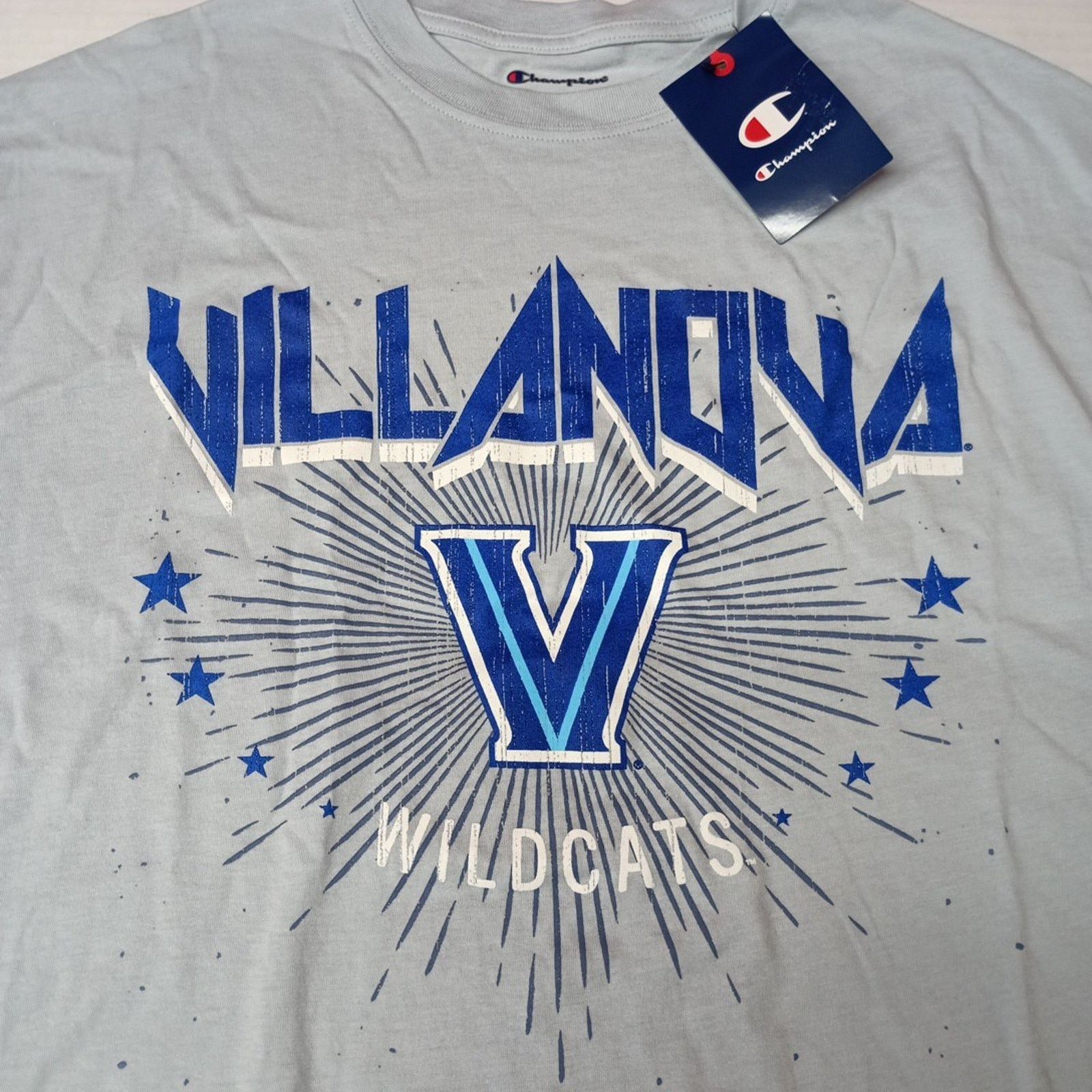Champion Champion Villanova Wildcats T-shirt Men's Size S/M Blue Size US S / EU 44-46 / 1 - 2 Thumbnail