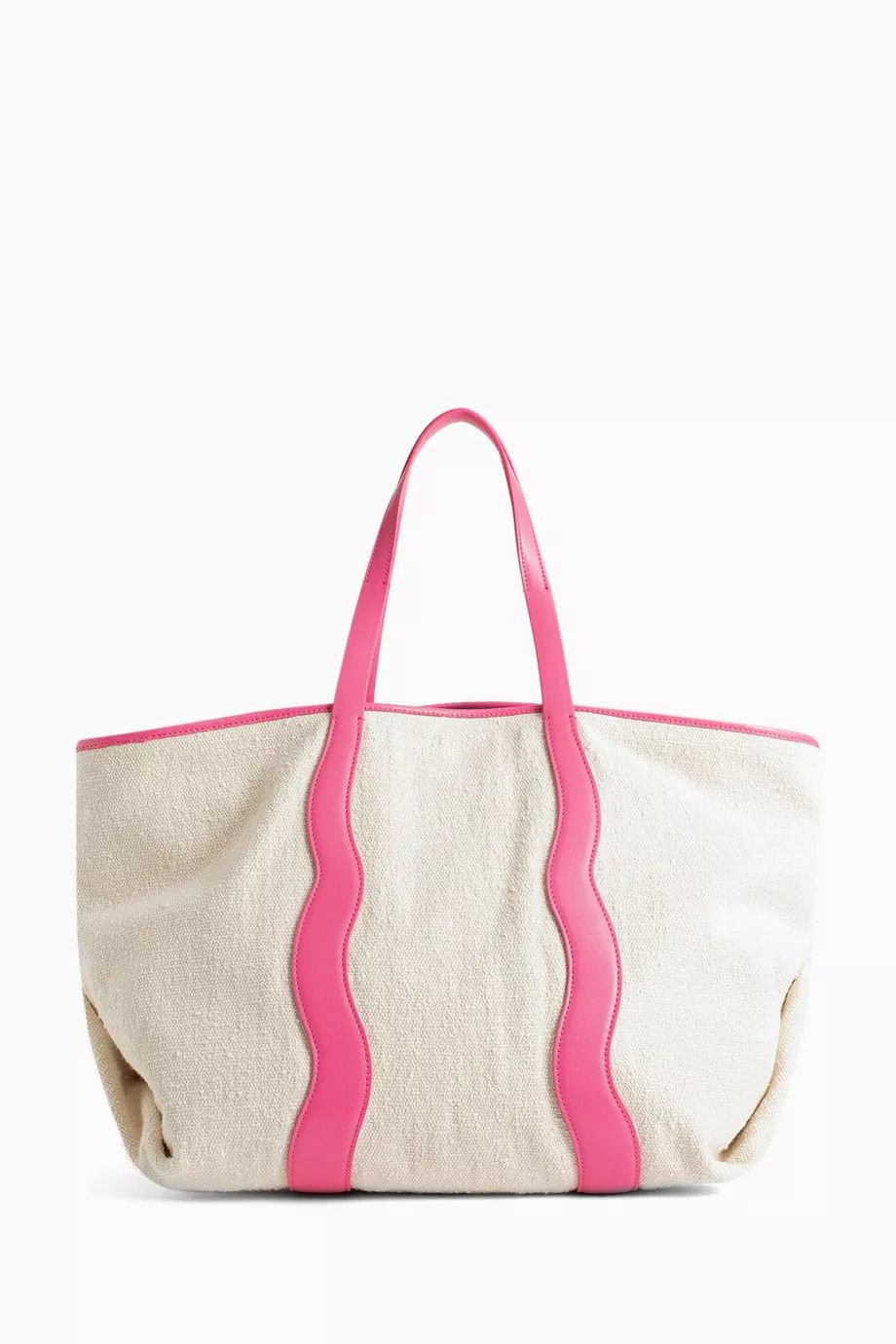 Palm Angels o1y1125 Size : OS / Logo Handbag in White/Pink Size ONE SIZE - 2 Thumbnail