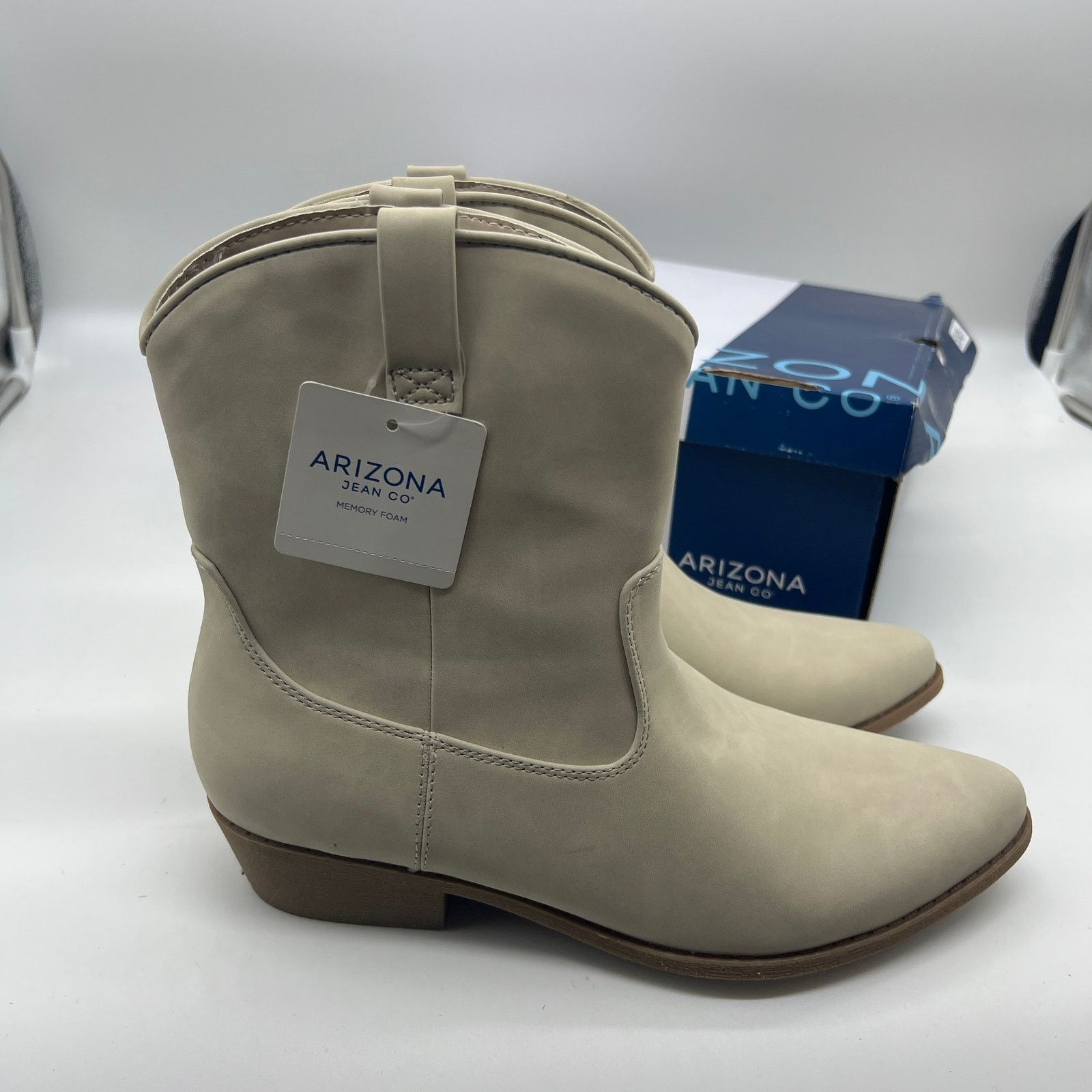 Other Arizona Jean Co Womens Western Heel Bootie Size US 9.5 / IT 39.5 - 2 Thumbnail