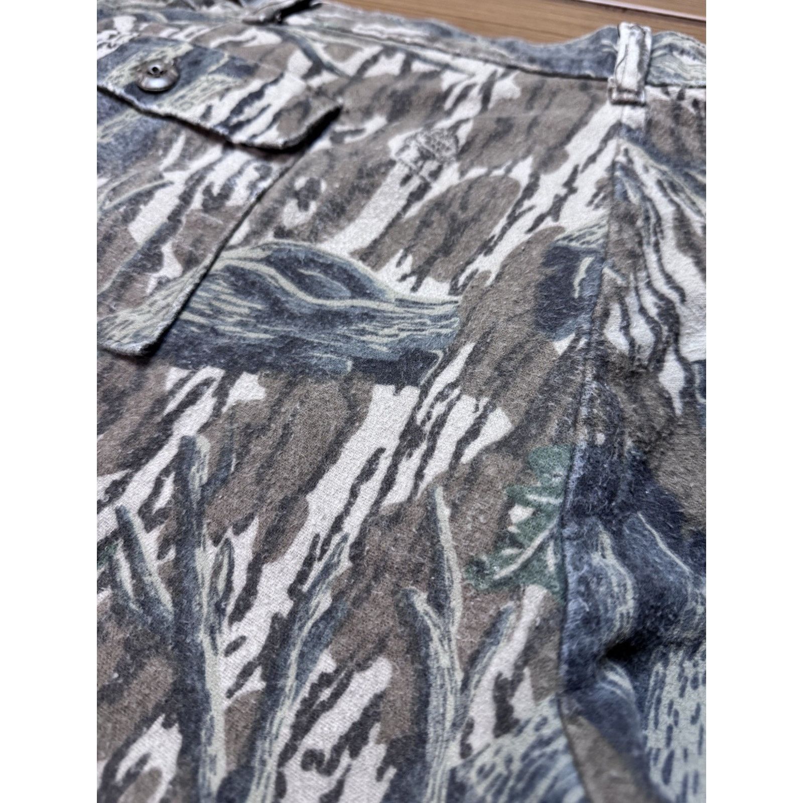 Mossy Oaks VINTAGE 90s MOSSY OAK GREEN LEAF CAMO HUNTING PANTS MEN'S XL Size US 44 / EU 60 - 7 Thumbnail